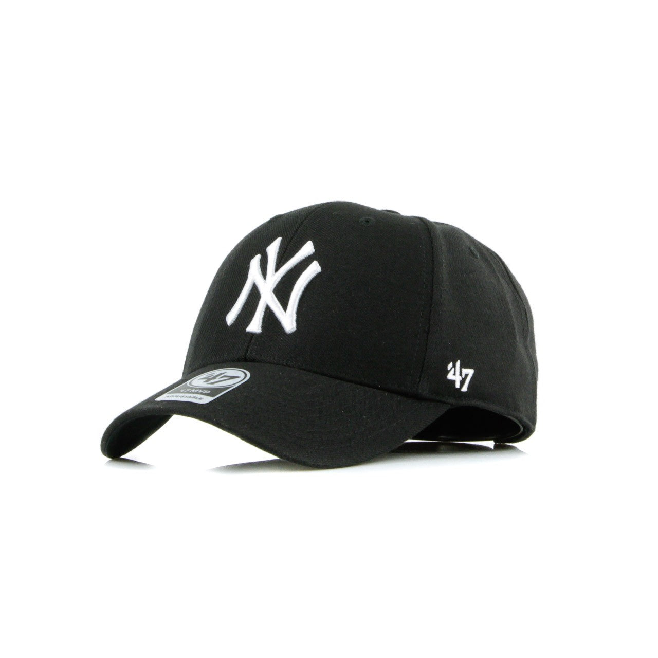 47 Brand, Cappellino Visiera Curva Uomo Mlb Mvp Neyyan, Black/white