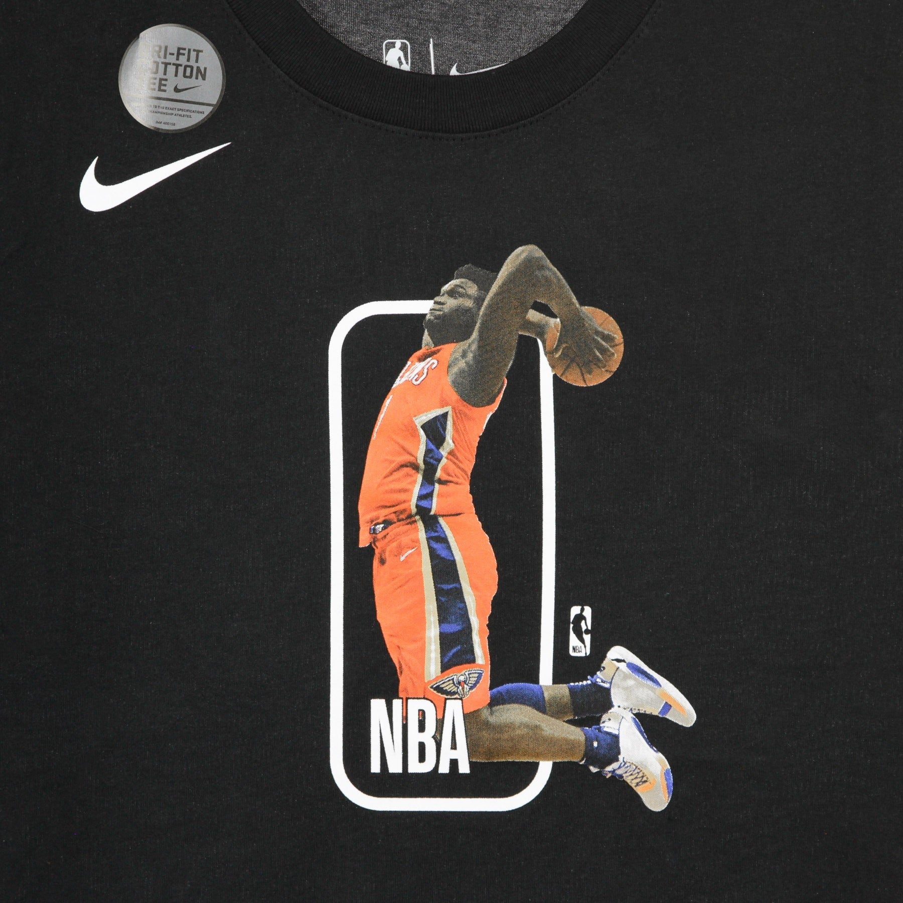 Nike Nba, Maglietta Uomo Nba Dry Tee Player Logo Zion Williamson Neopel, 