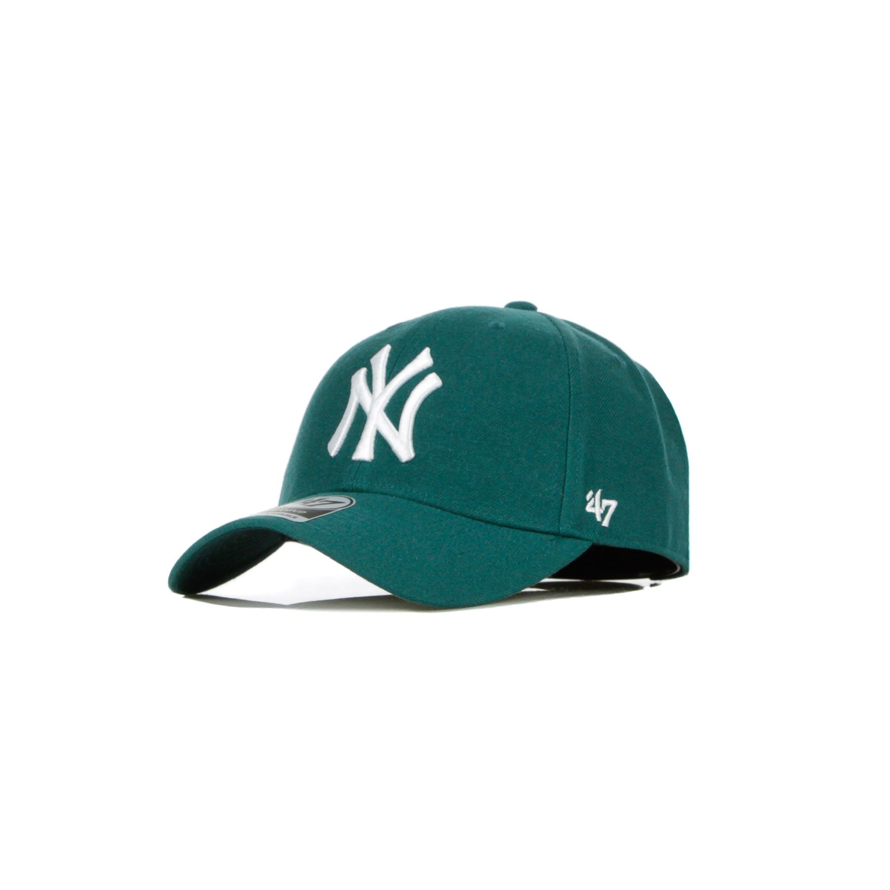 47 Brand, Cappellino Visiera Curva Uomo Mlb Mvp Neyyan, Pacific Green/white