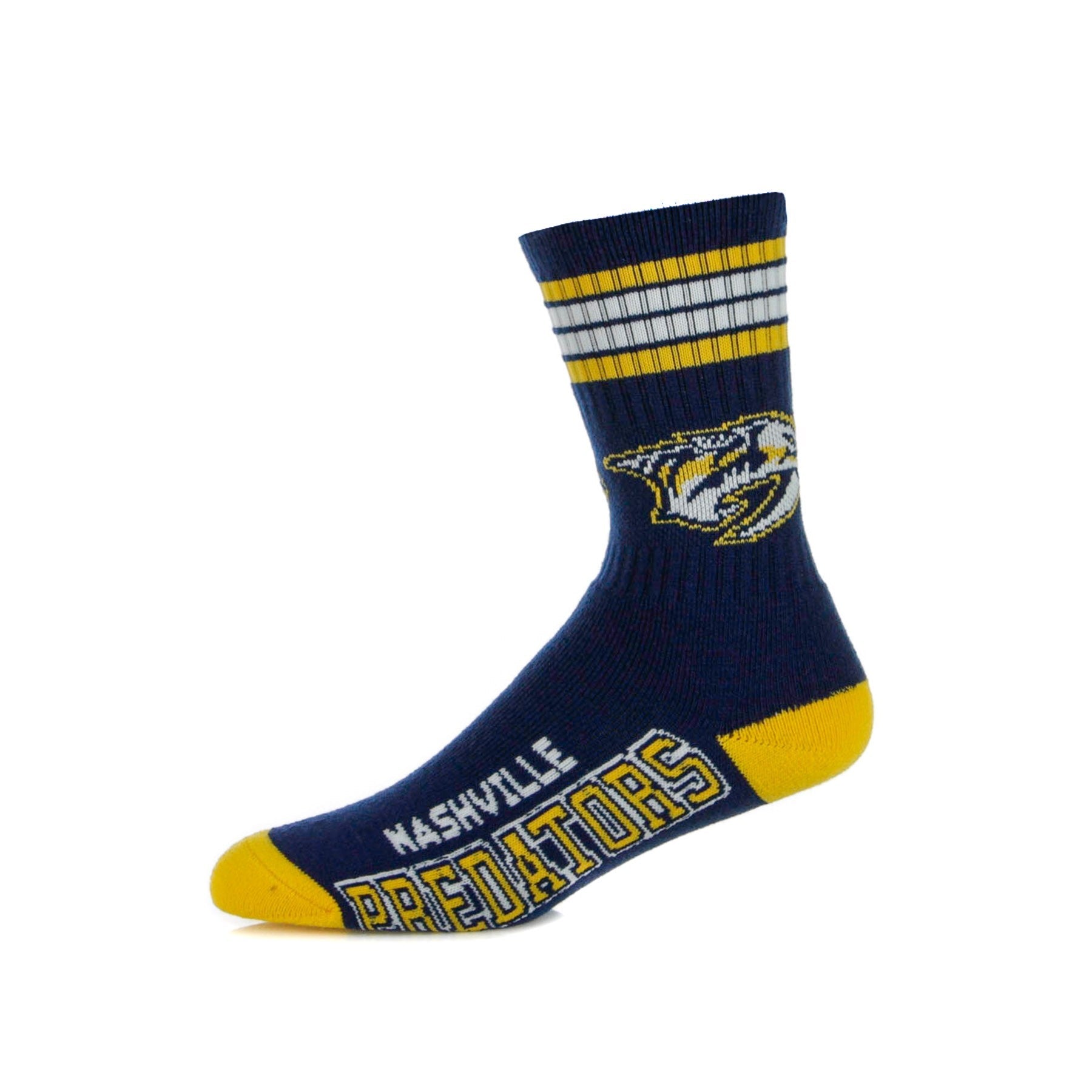 Fbf, Calza Media Uomo Nhl Stripes Crew Socks Naspre, Original Team Colors