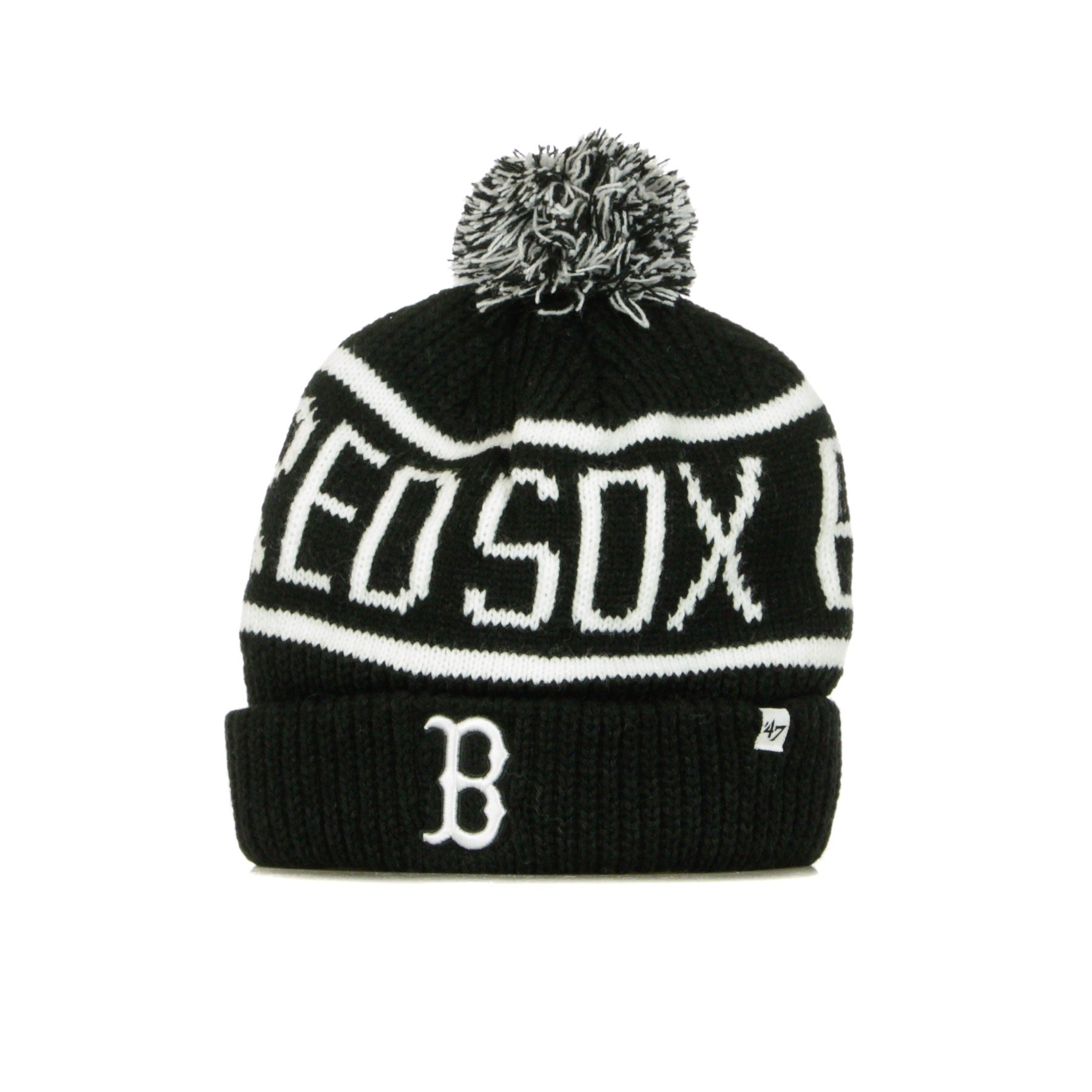 47 Brand, Cappello Pom Pom Uomo Mlb Calgary Bosred, 