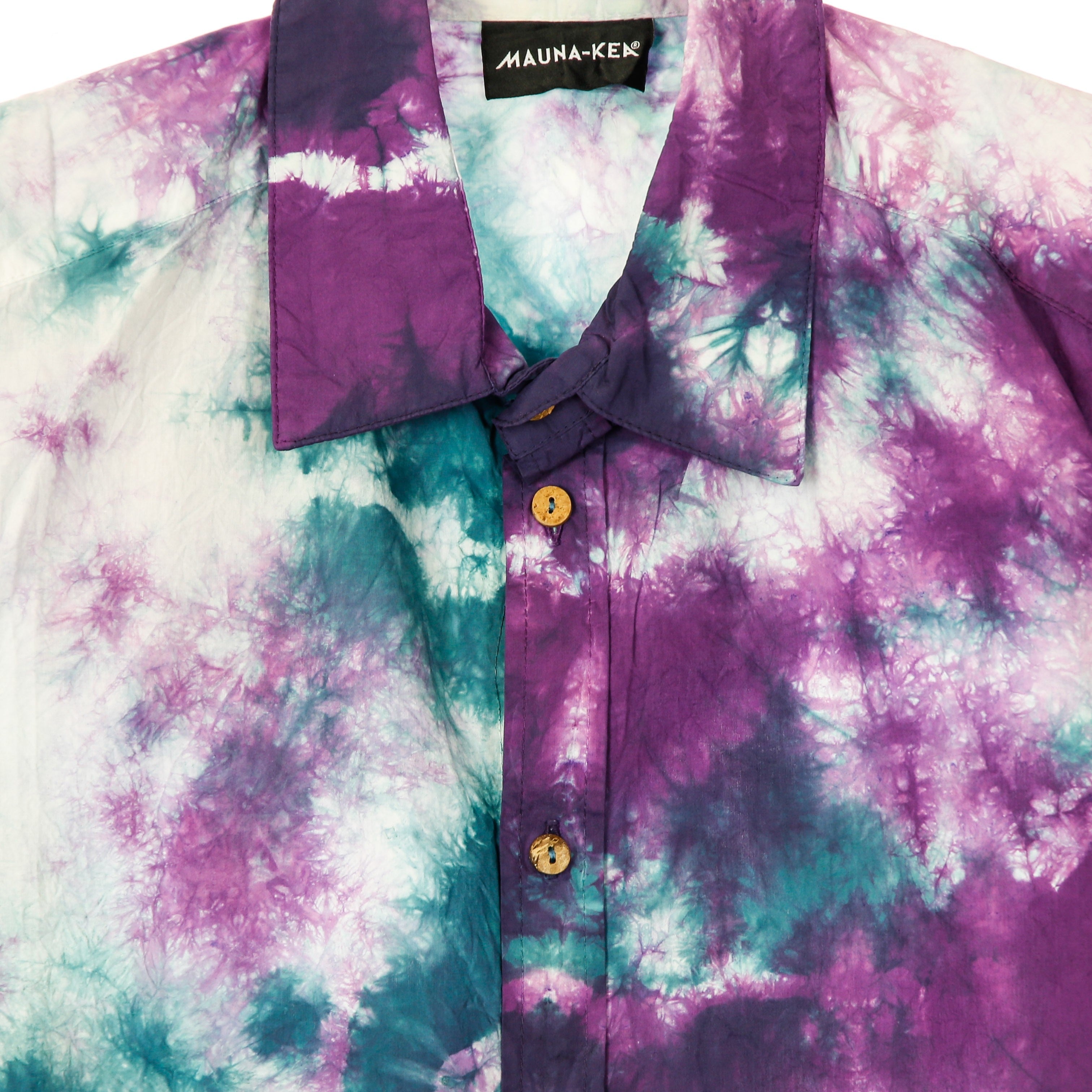 Mauna-kea, Camicia Manica Lunga Uomo Tie Dye Shirt, 