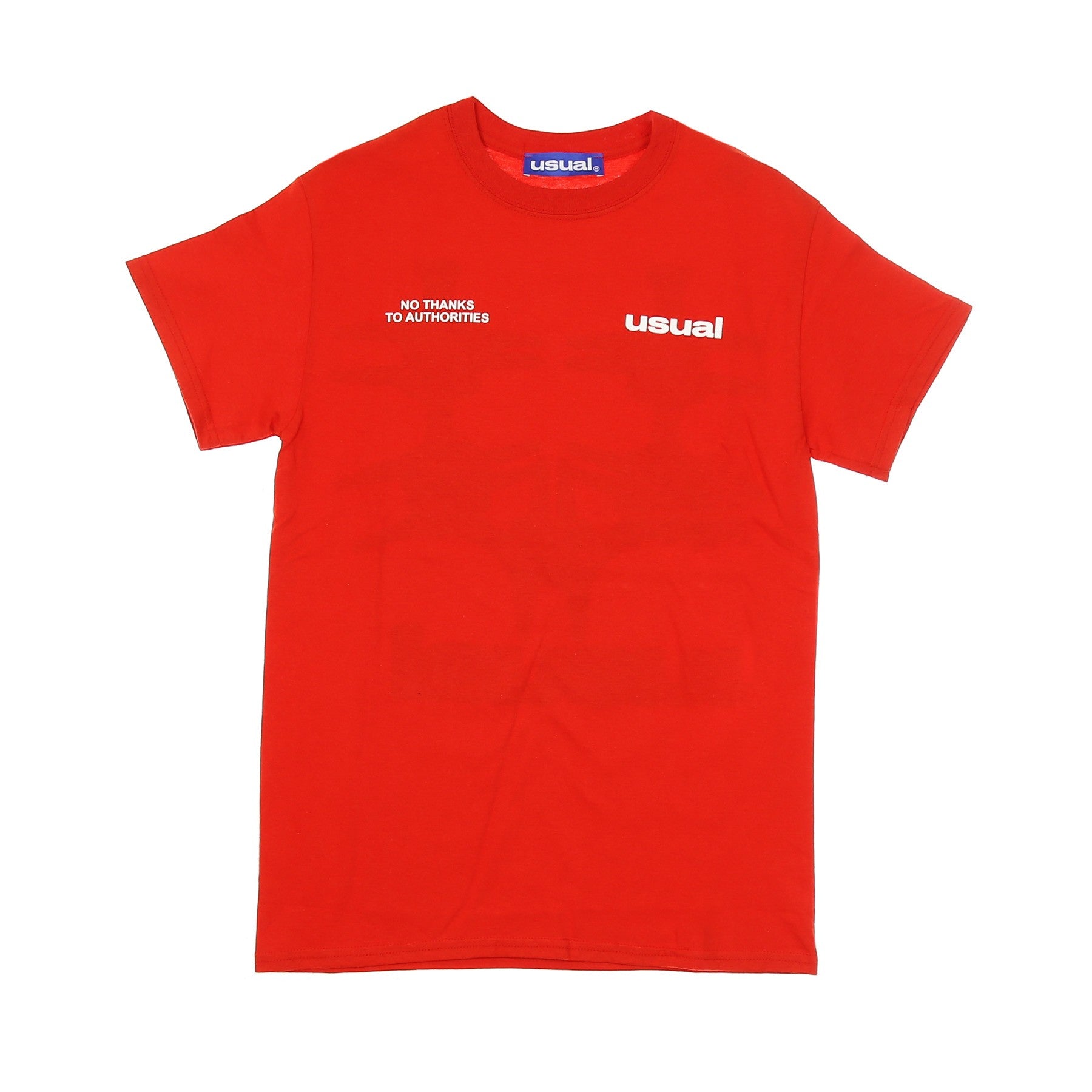 Usual, Maglietta Uomo Usual Outline, Red