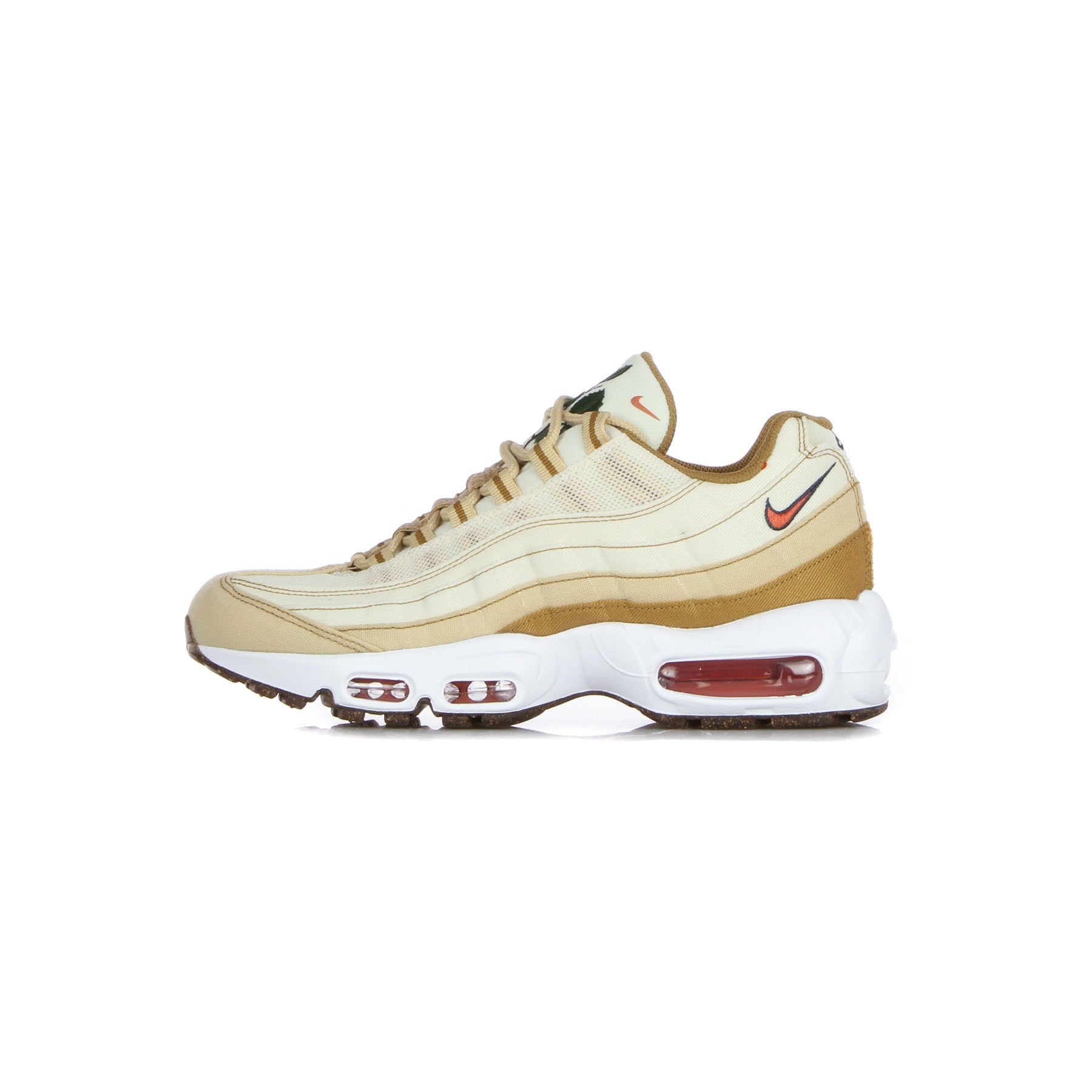 Nike, Scarpa Bassa Uomo Air Max 95 Se, Coconut Milk/sienna/sesame/wheat