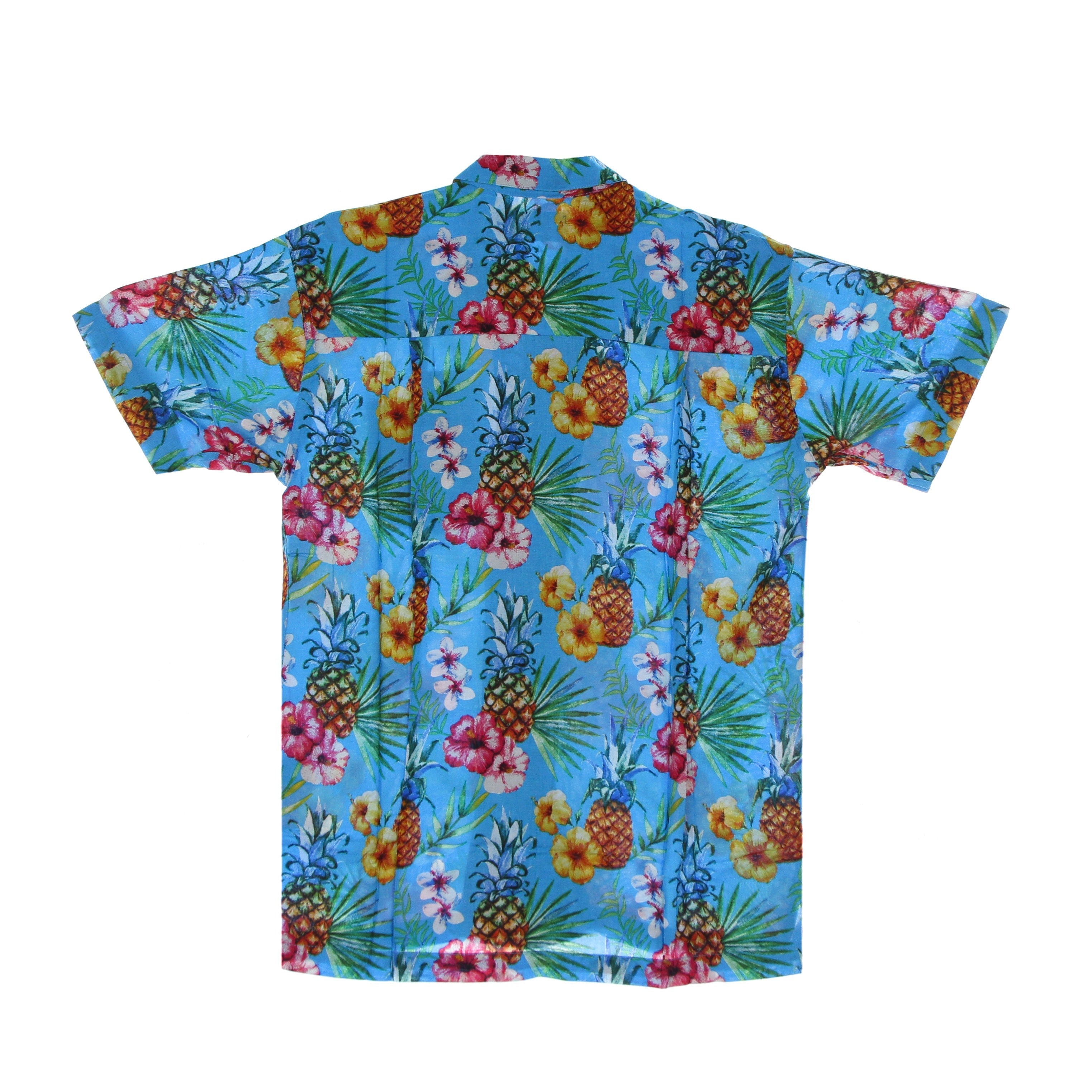 Karmakula, Camicia Manica Corta Uomo Hawaiian Shirt, 