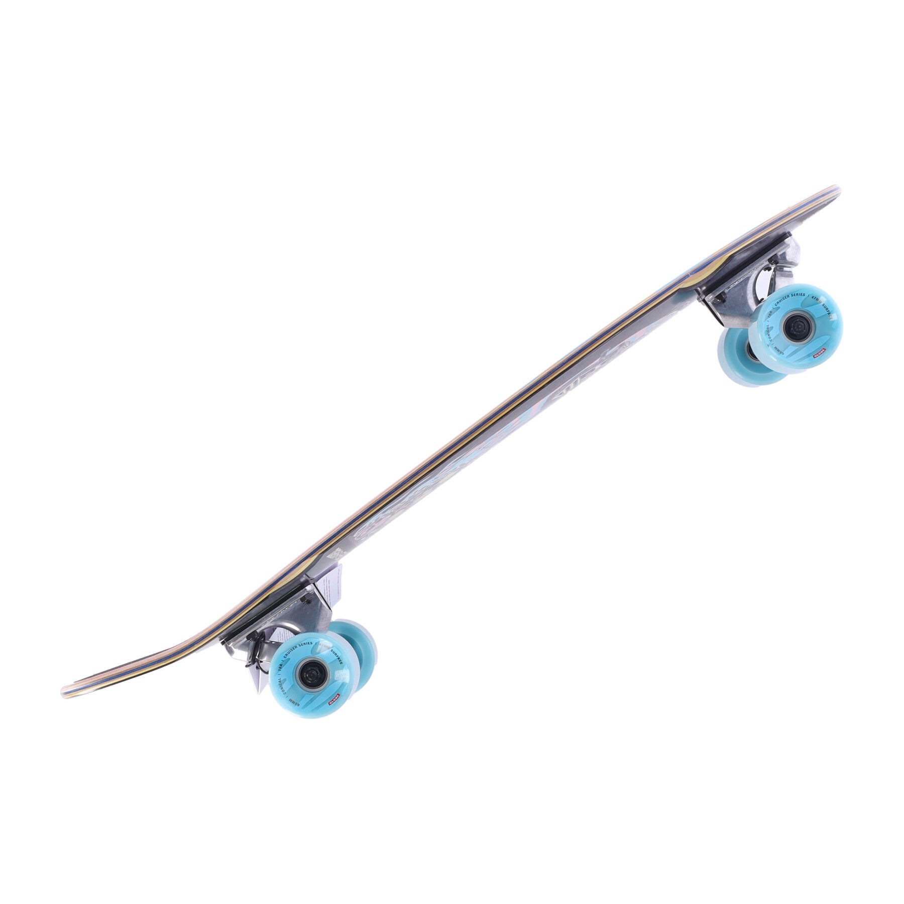 Skateboard Assemblato Uomo Stubby Black/teal