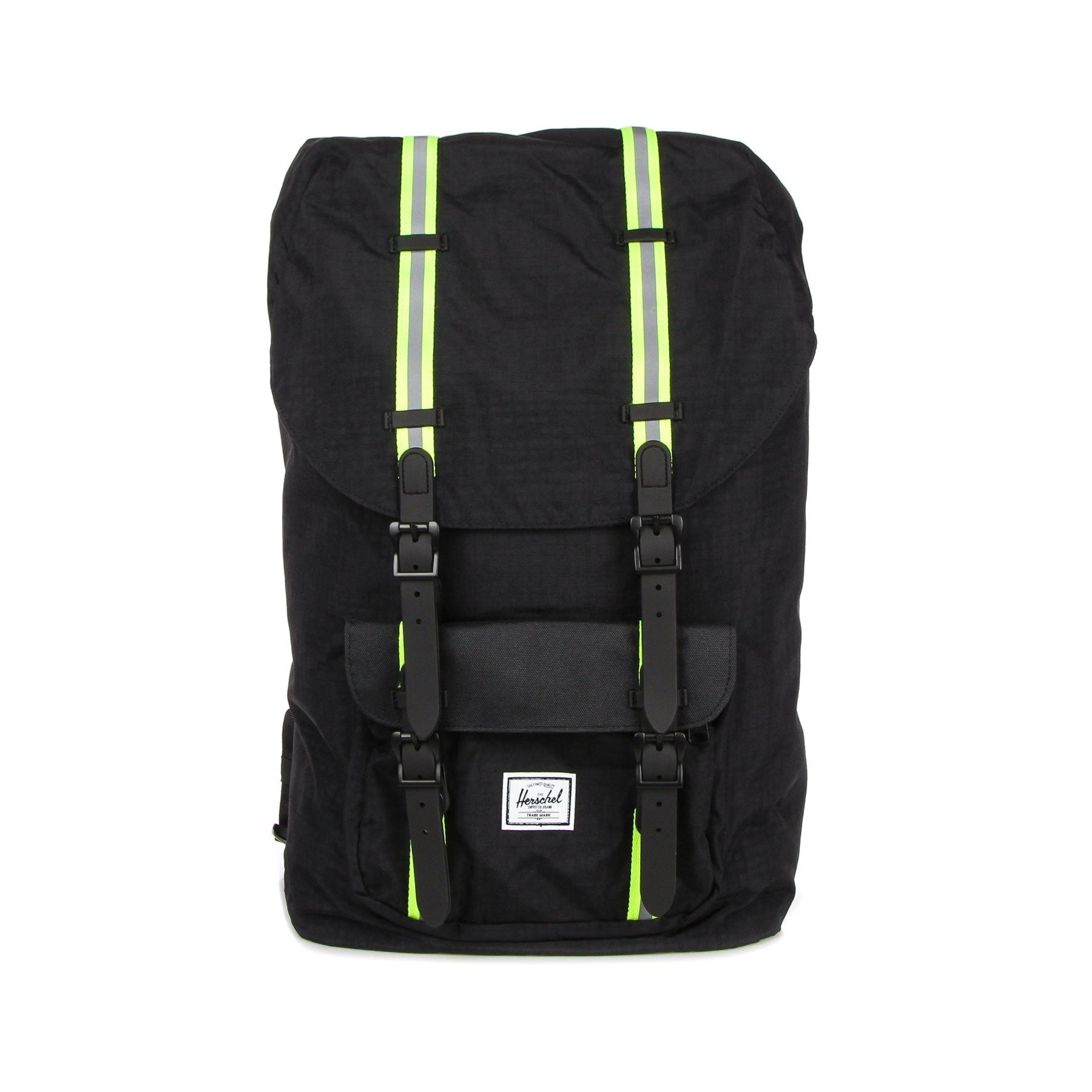 Herschel, Zaino Uomo Little America, Black Enzyme Ripstop/black