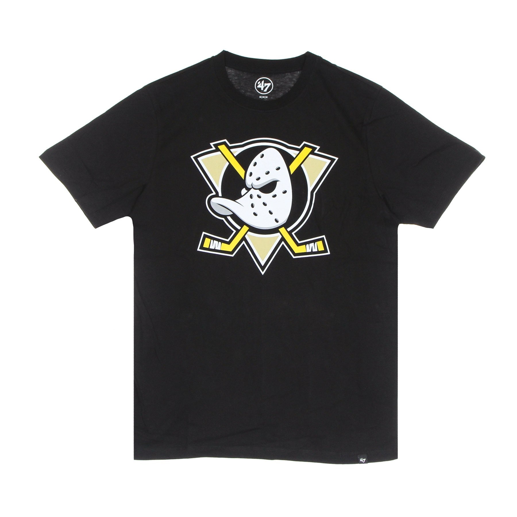 47 Brand, Maglietta Uomo Nhl Imprint Echo Tee Anaduc, Jet Black