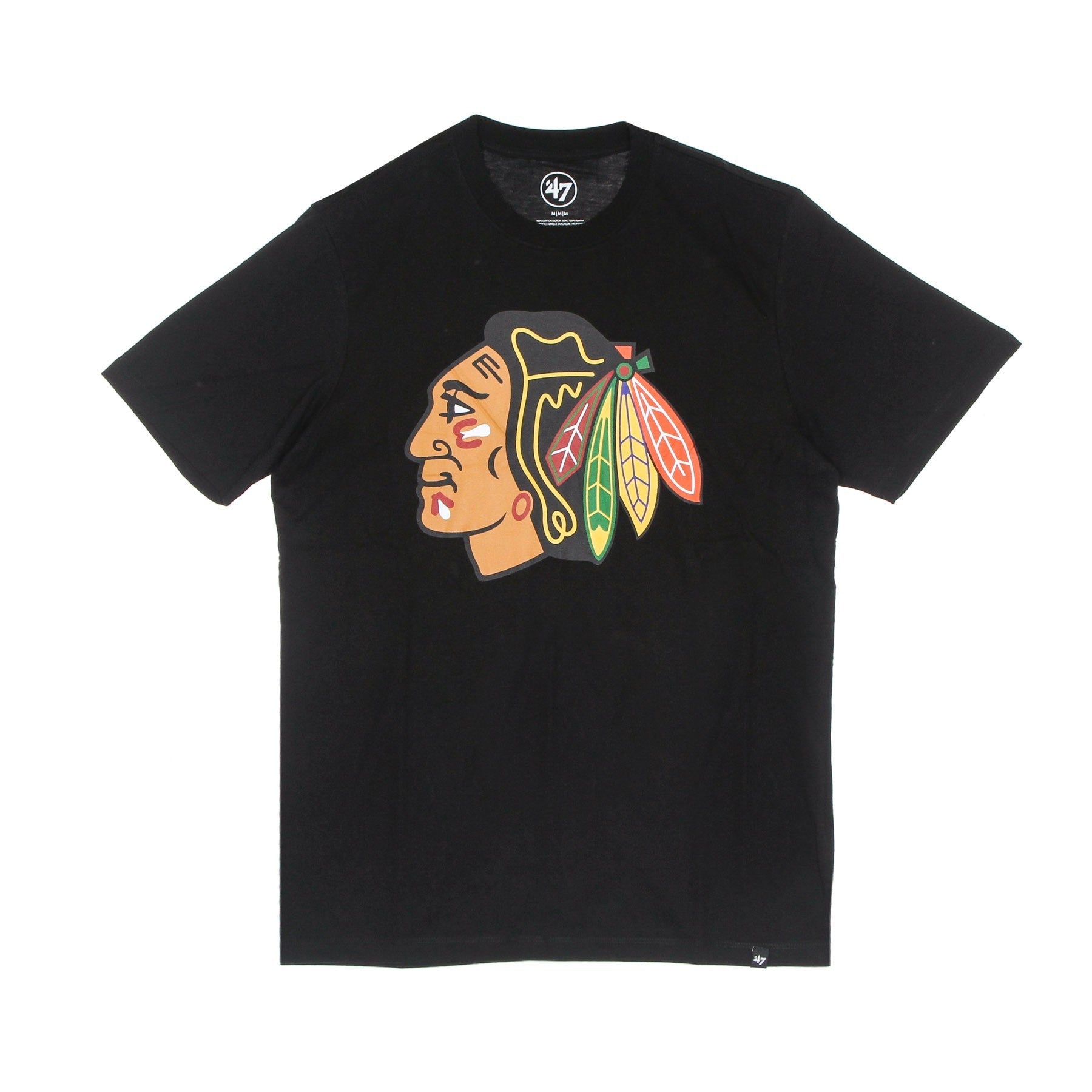 47 Brand, Maglietta Uomo Nhl Imprint Echo Tee Chibla, Jet Black