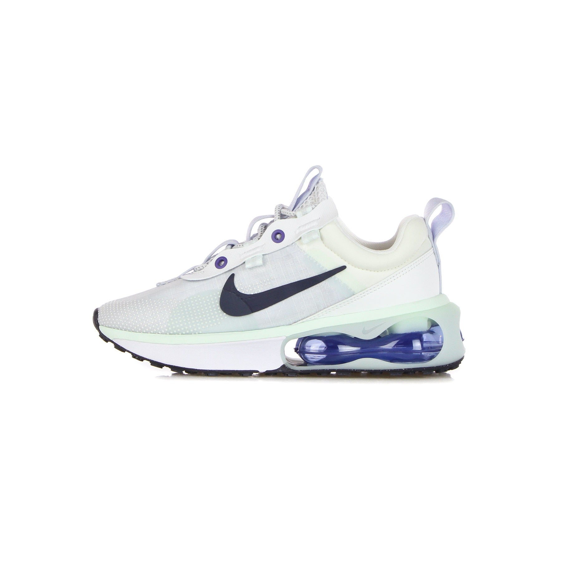 Nike, Scarpa Bassa Donna W Air Max 2021, Summit White/obsidian/ghost/barely Green