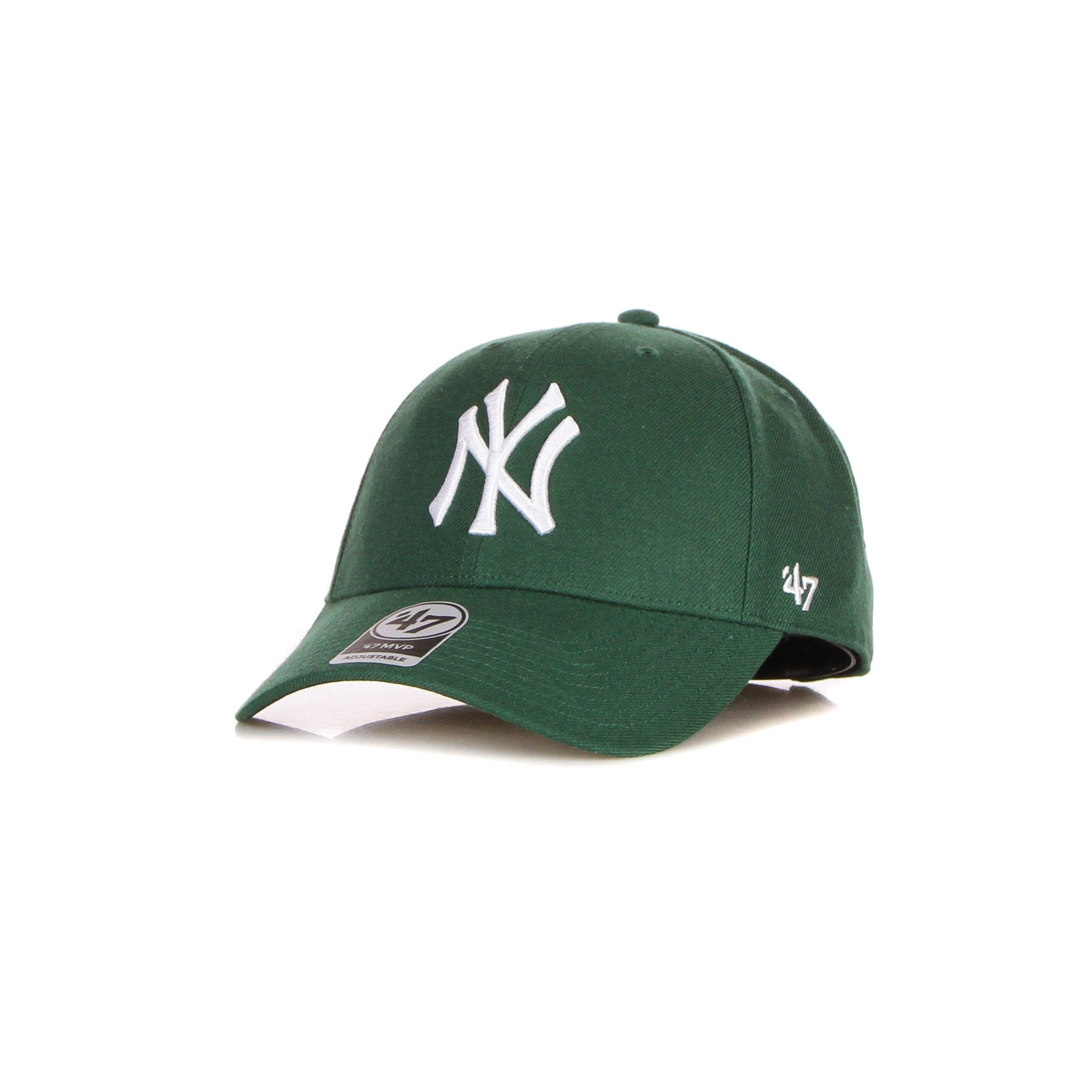 47 Brand, Cappellino Visiera Curva Uomo Mlb Mvp Snapback Neyyan, Dark Green