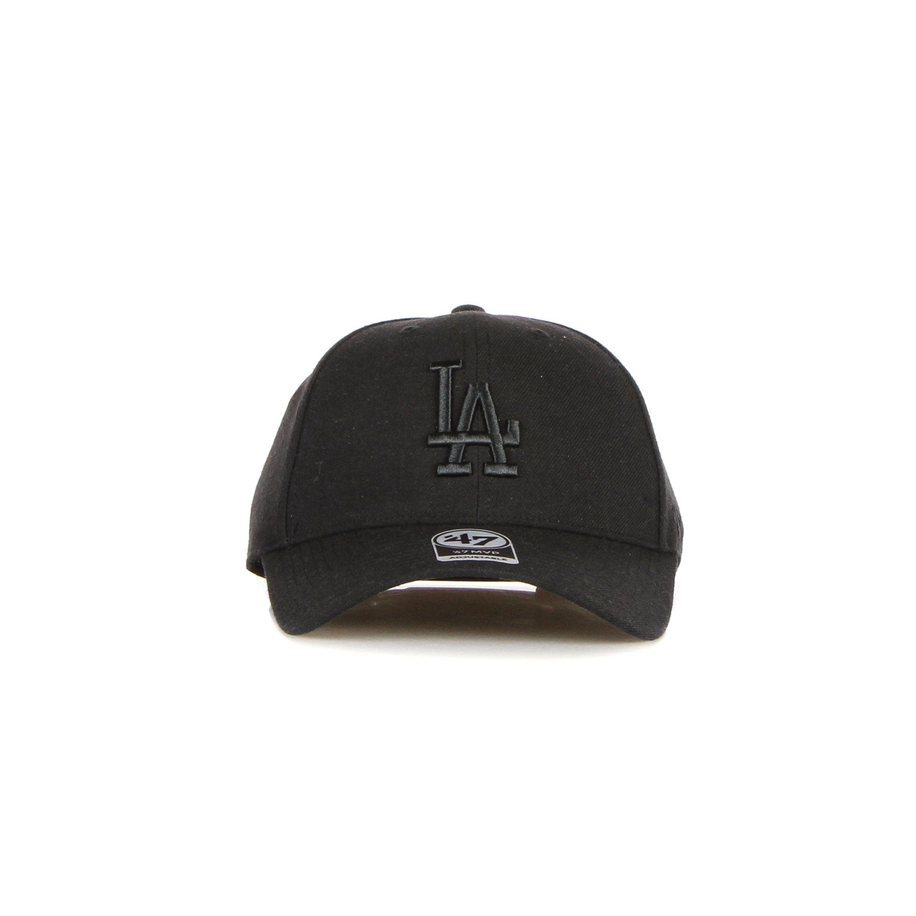 47 Brand, Cappellino Visiera Curva Uomo Mlb Mvp Snapback Losdod, Black/black