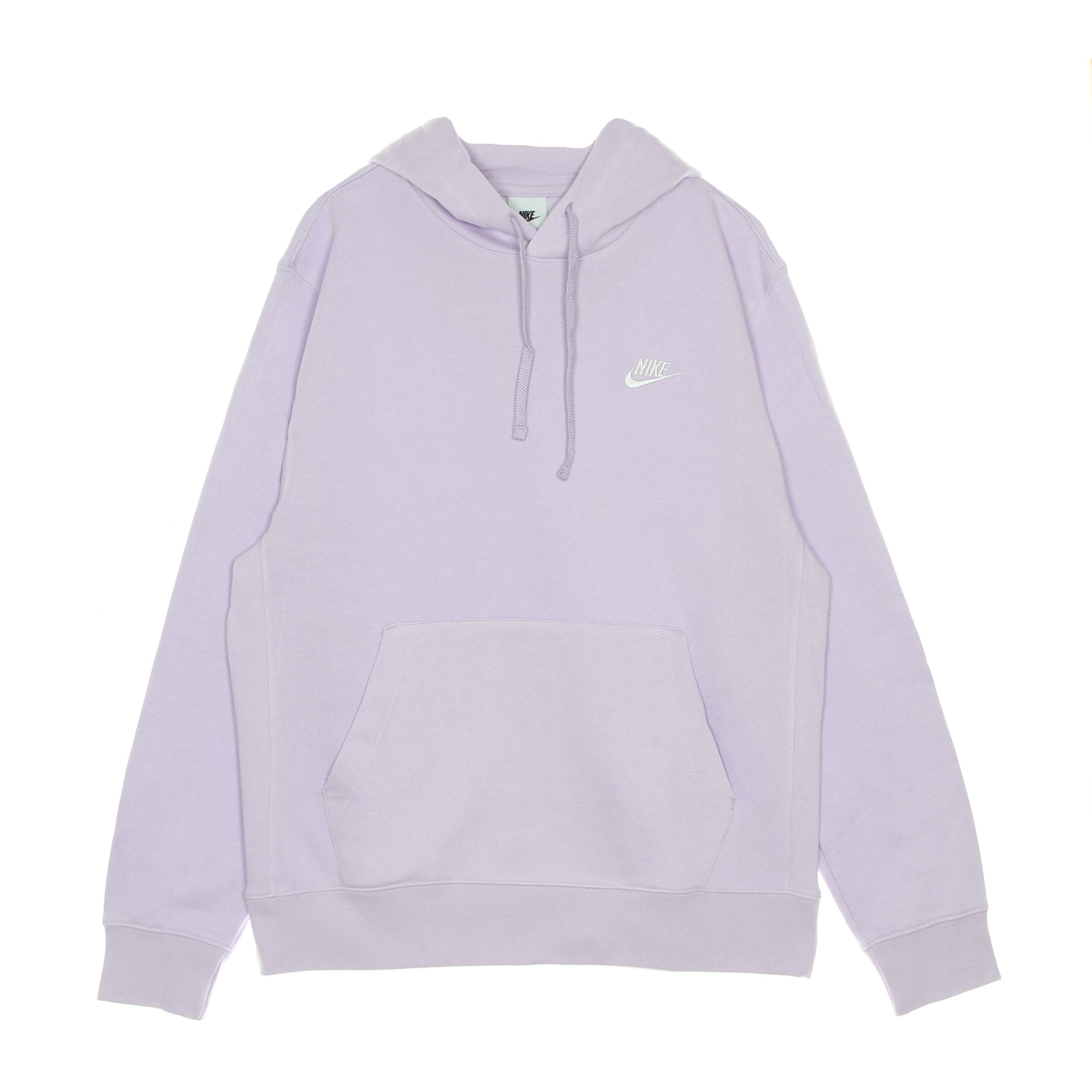 Felpa Cappuccio Uomo Club Hoodie Po Bb Violet Frost