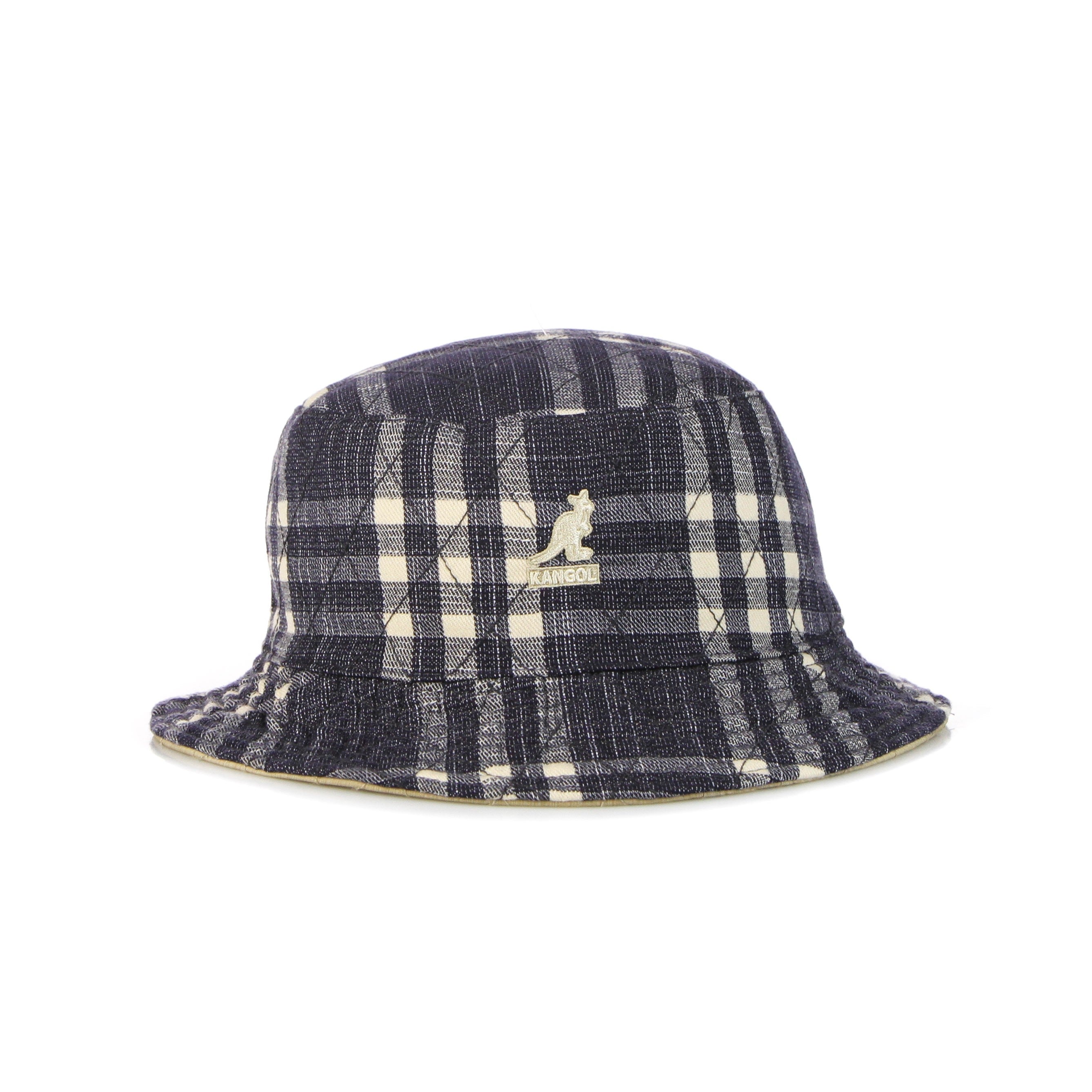 Kangol, Cappello Da Pescatore Uomo Hidden Layers Reversible Bucket, Khaki/navy