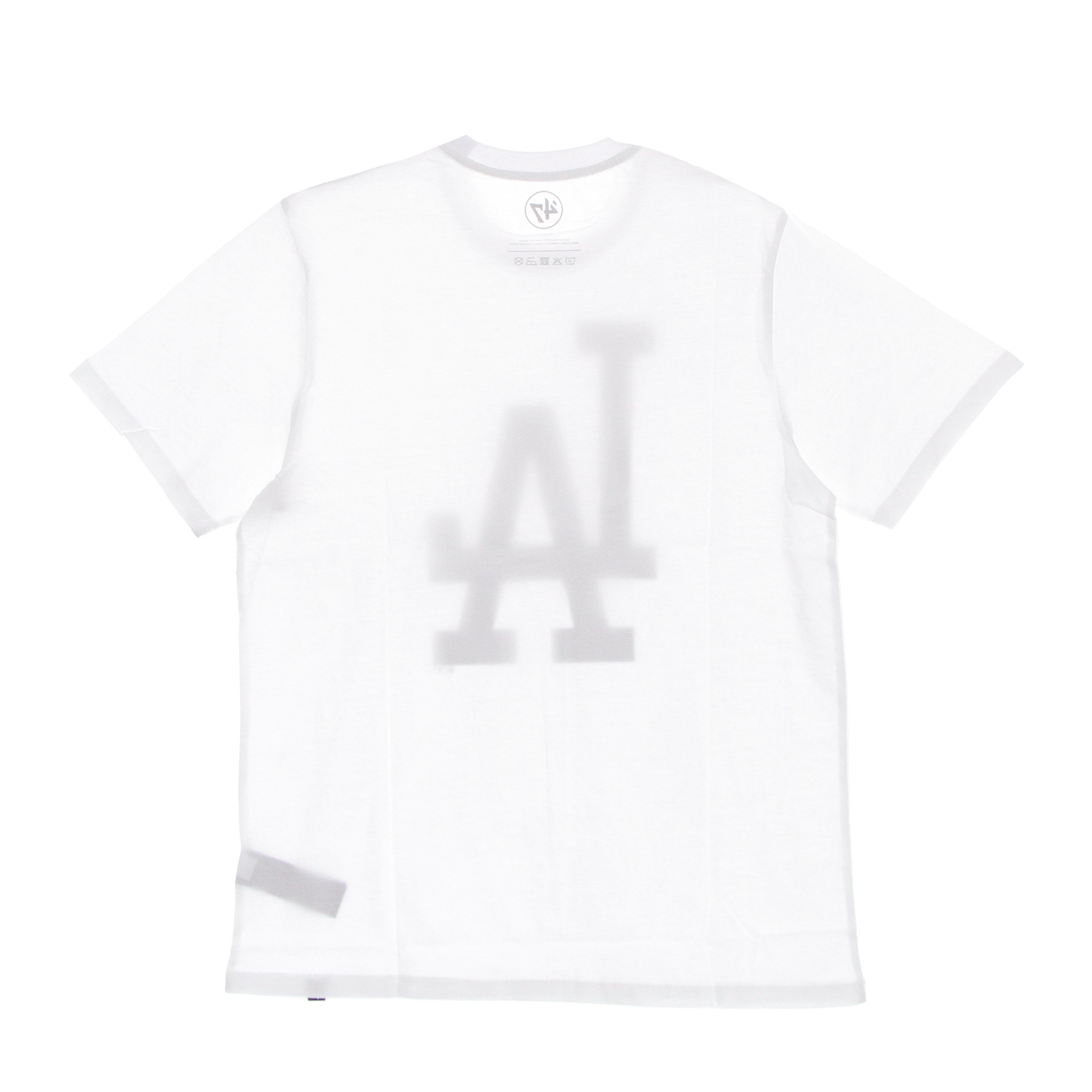 47 Brand, Maglietta Uomo Mlb Imprint Echo Tee Losdod, White Wash/black