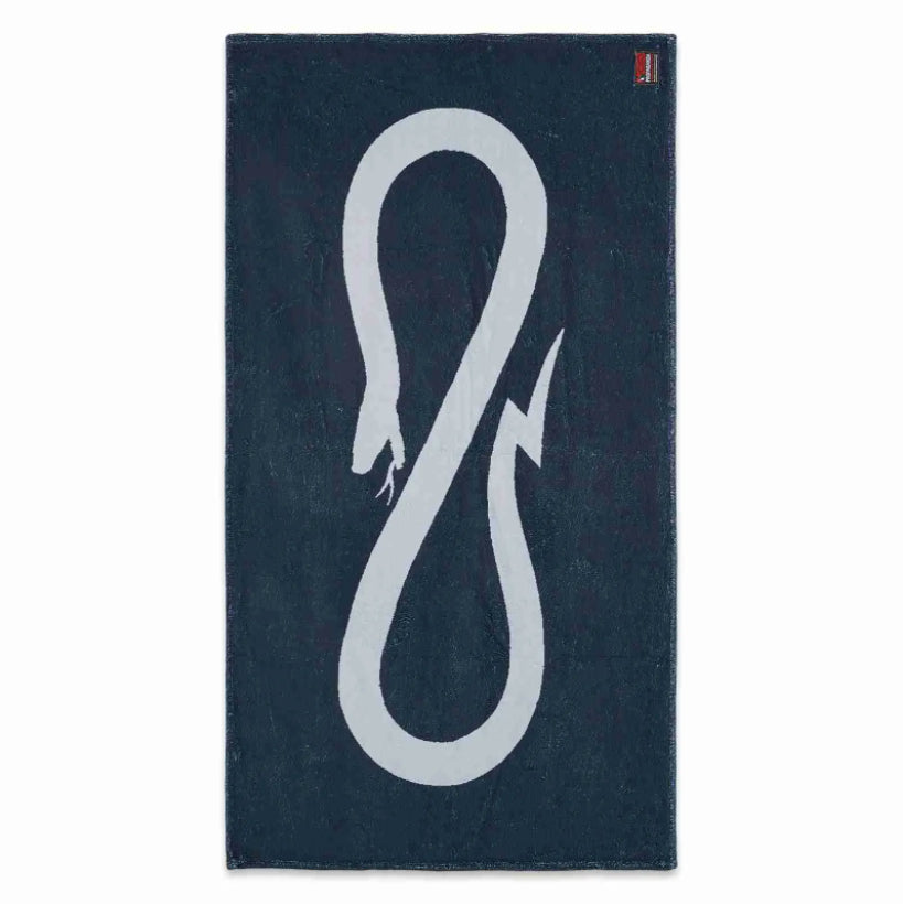 Propaganda, Asciugamano Uomo Logo Beach Towel, Grey/black