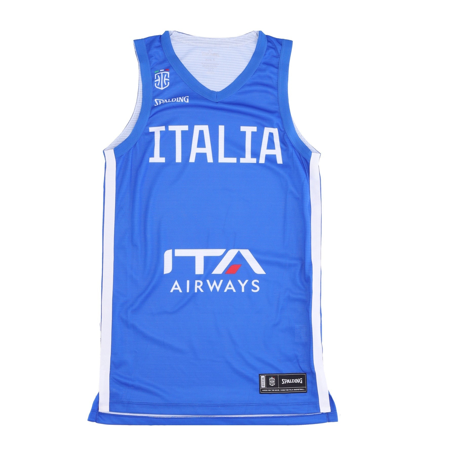 Spalding, Canotta Basket Uomo Official Jersey 22, Royal/white