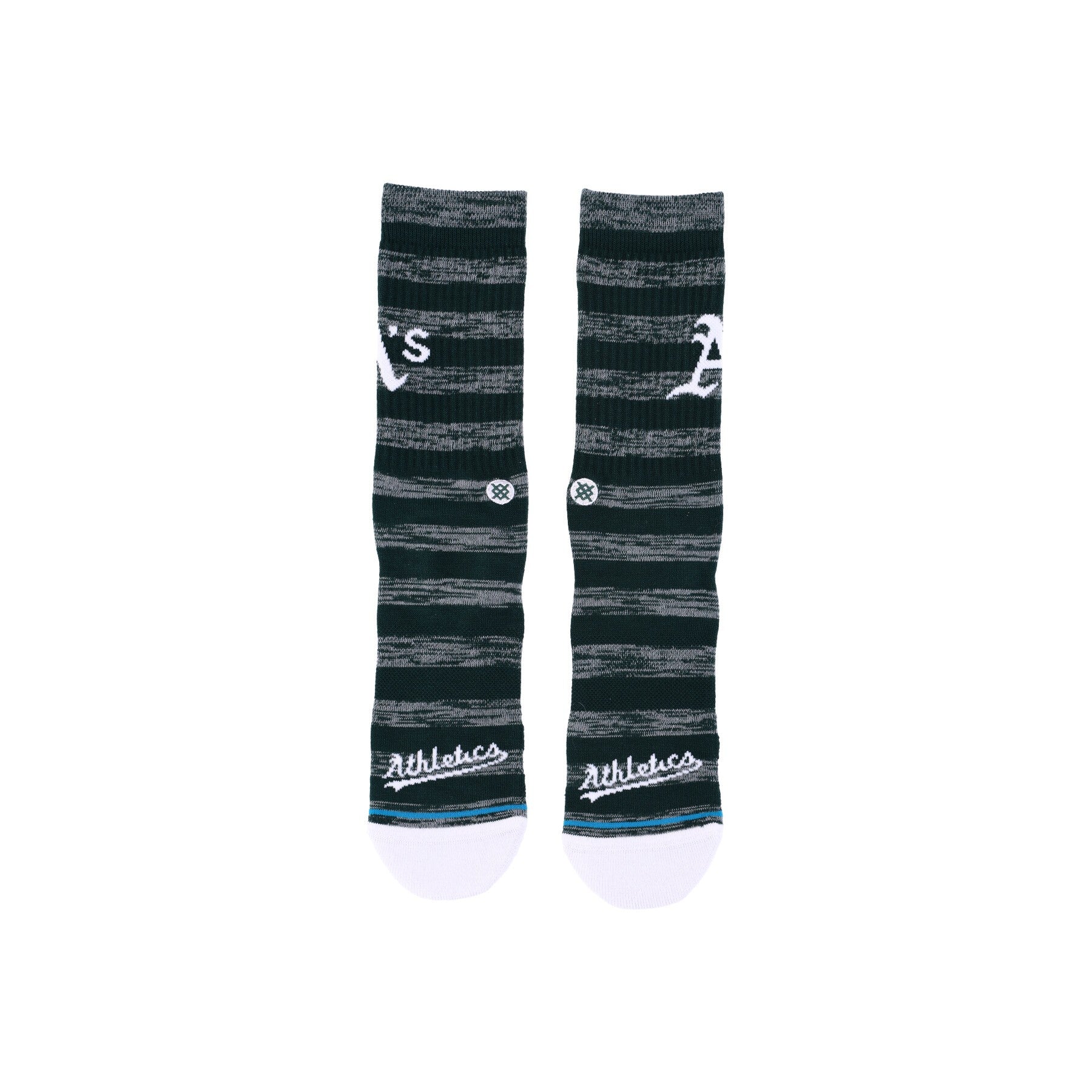 Stance, Calza Media Uomo A's Twist Crew, Green