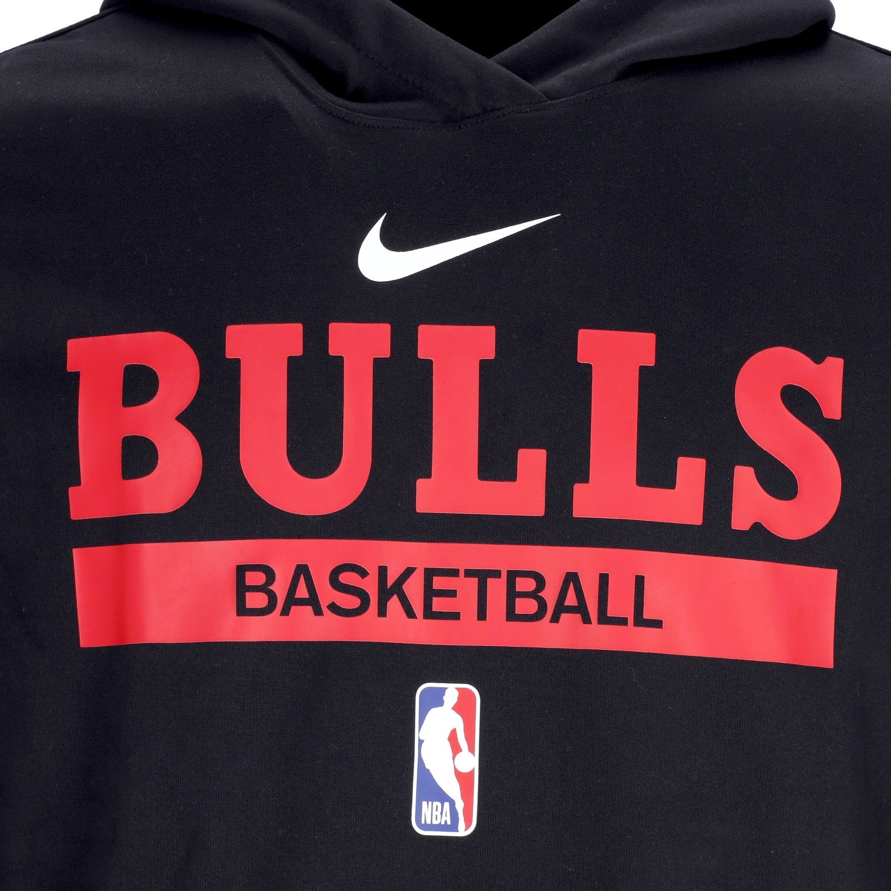 Nike Nba, Felpa Leggera Cappuccio Uomo Nba Dri Fit Spotlight Hoodie Chibul, 