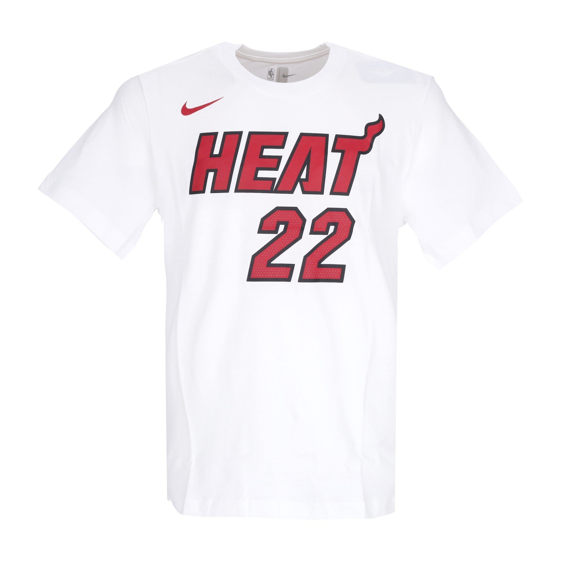 Maglietta Uomo Nba Essential Tee No 22 Jimmy Butler Miahea White