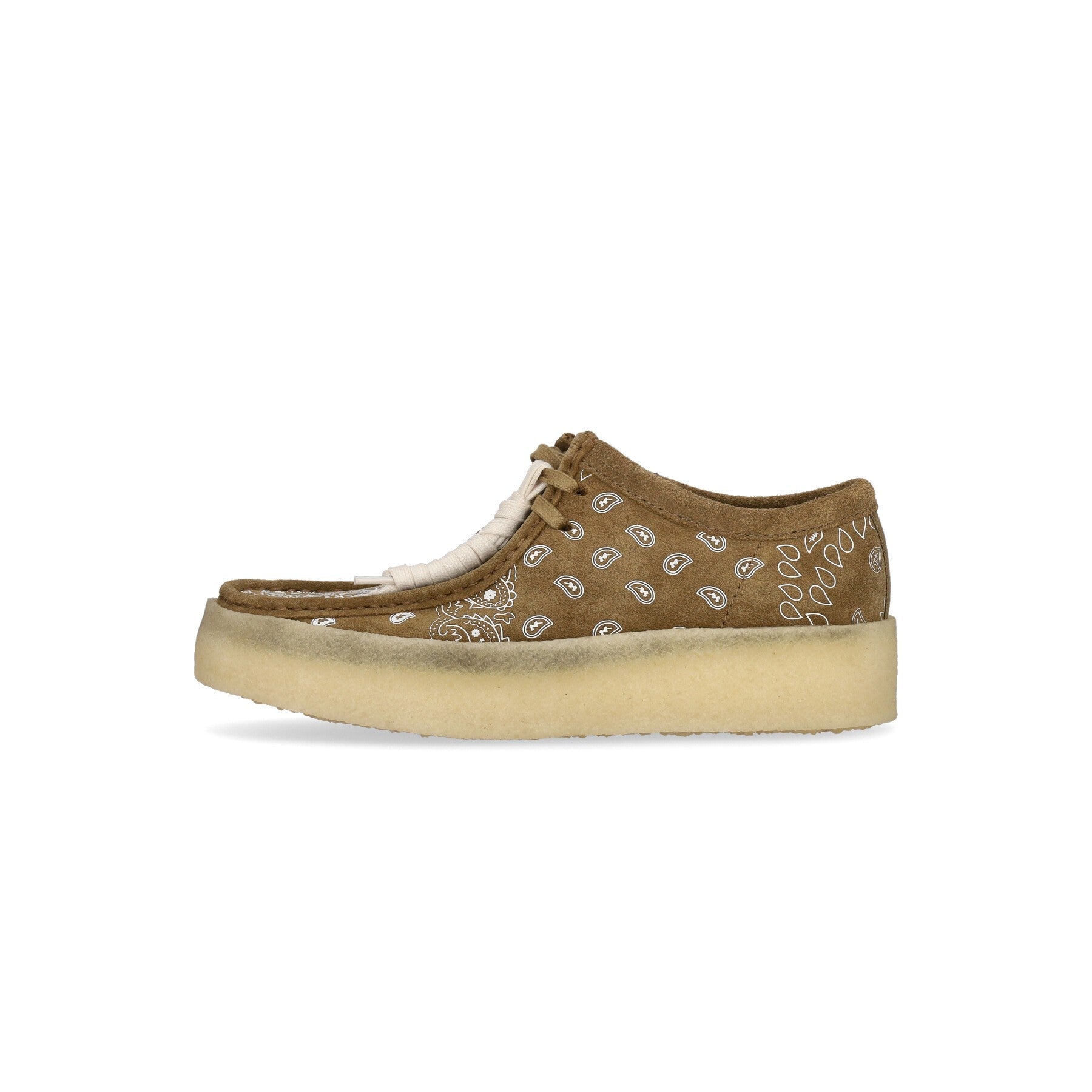 Clarks, Scarpa Lifestyle Uomo Wallabee Cup, Dark Olive Print