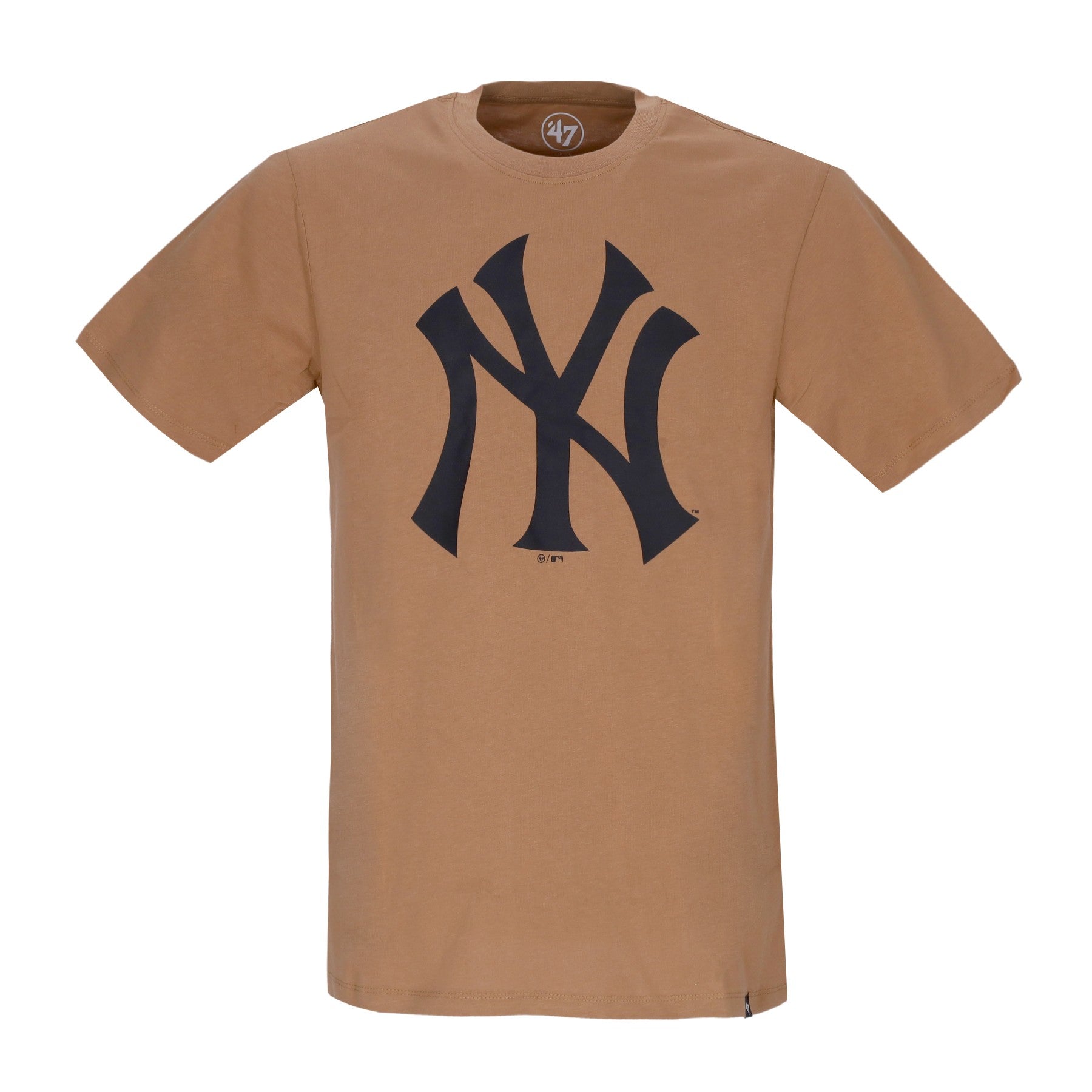 47 Brand, Maglietta Uomo Mlb Imprint Echo Tee Neyyan, Camel