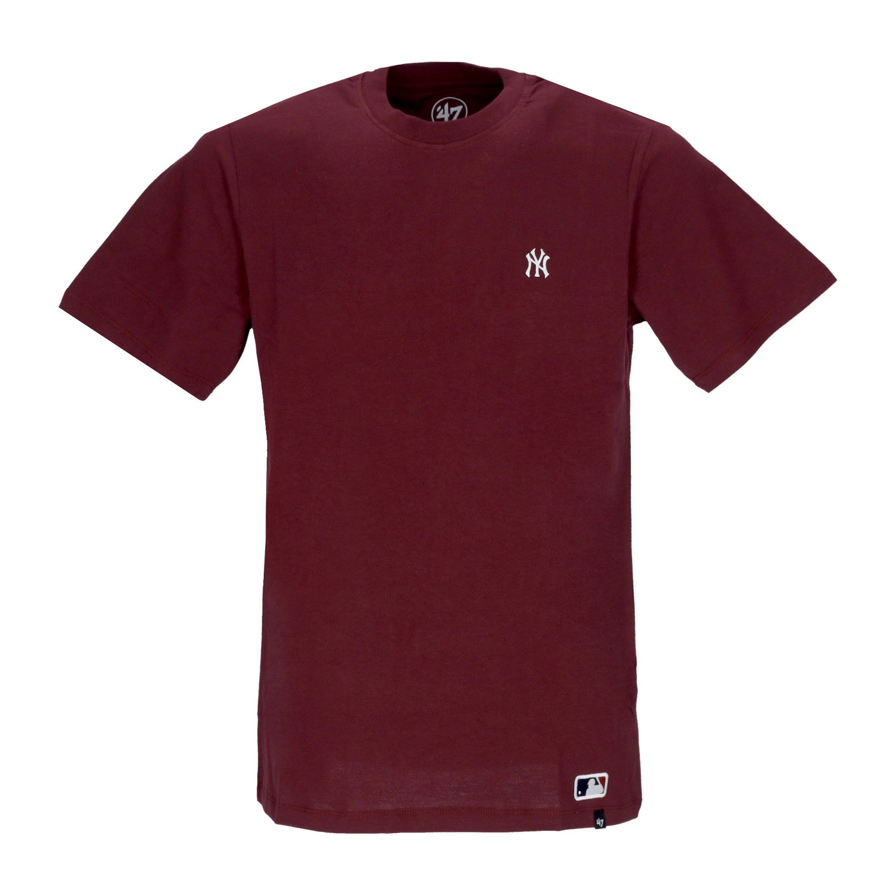 47 Brand, Maglietta Uomo Mlb Echo Base Runner Neyyan, Dark Maroon