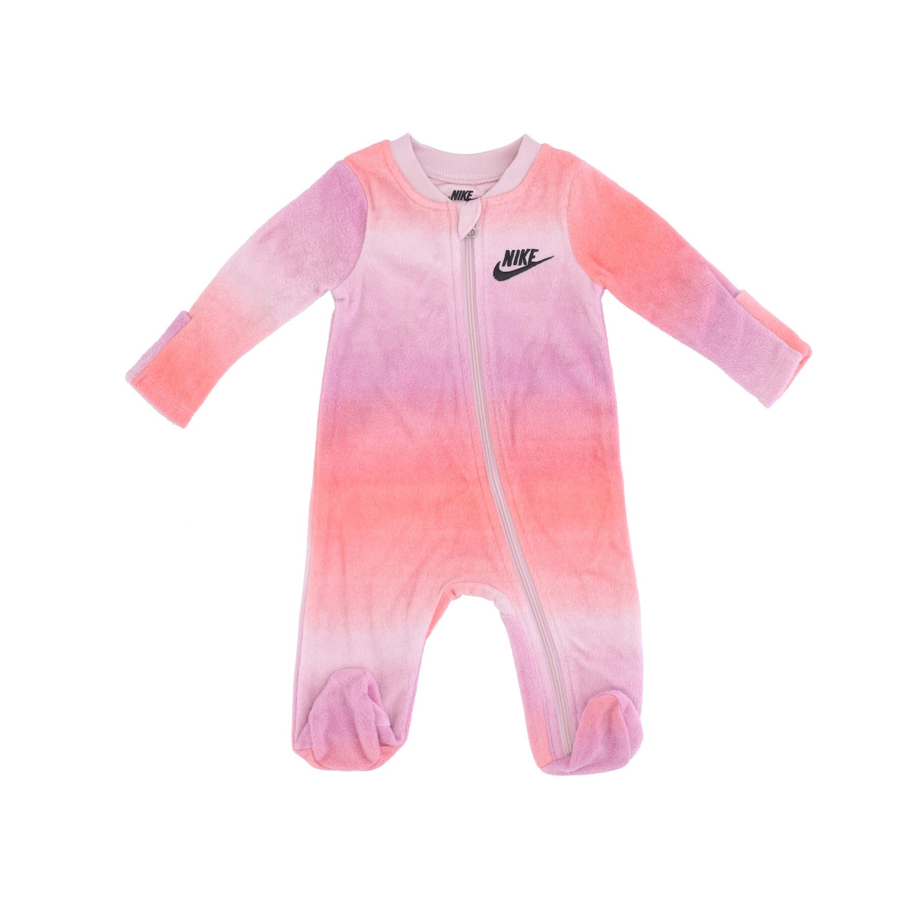 Nike, Tuta Intera Neonato Printed Club Footed Coverall, Elemental Pink