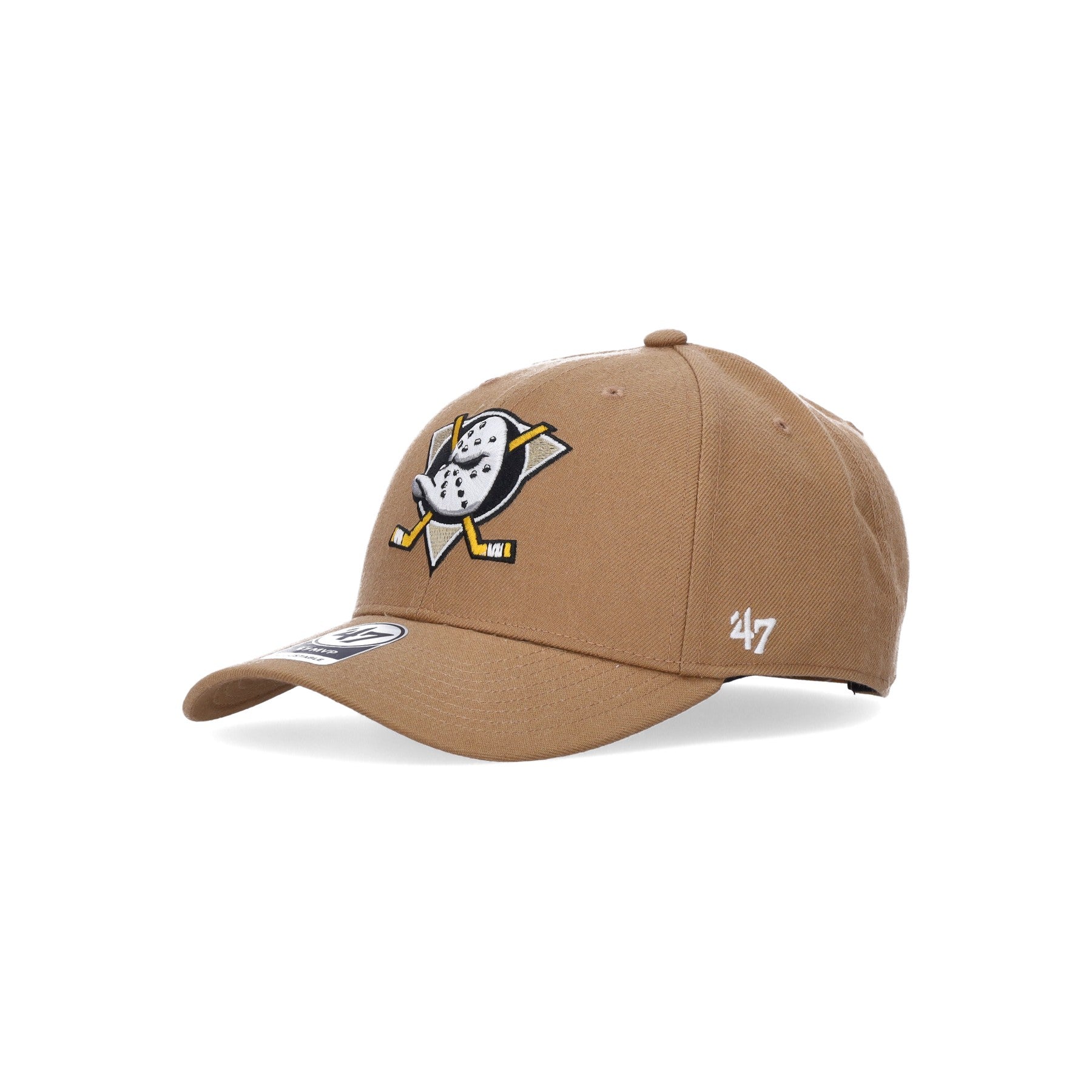 Cappellino Visiera Curva Uomo Nhl Mvp Snapback Anaduc Camel