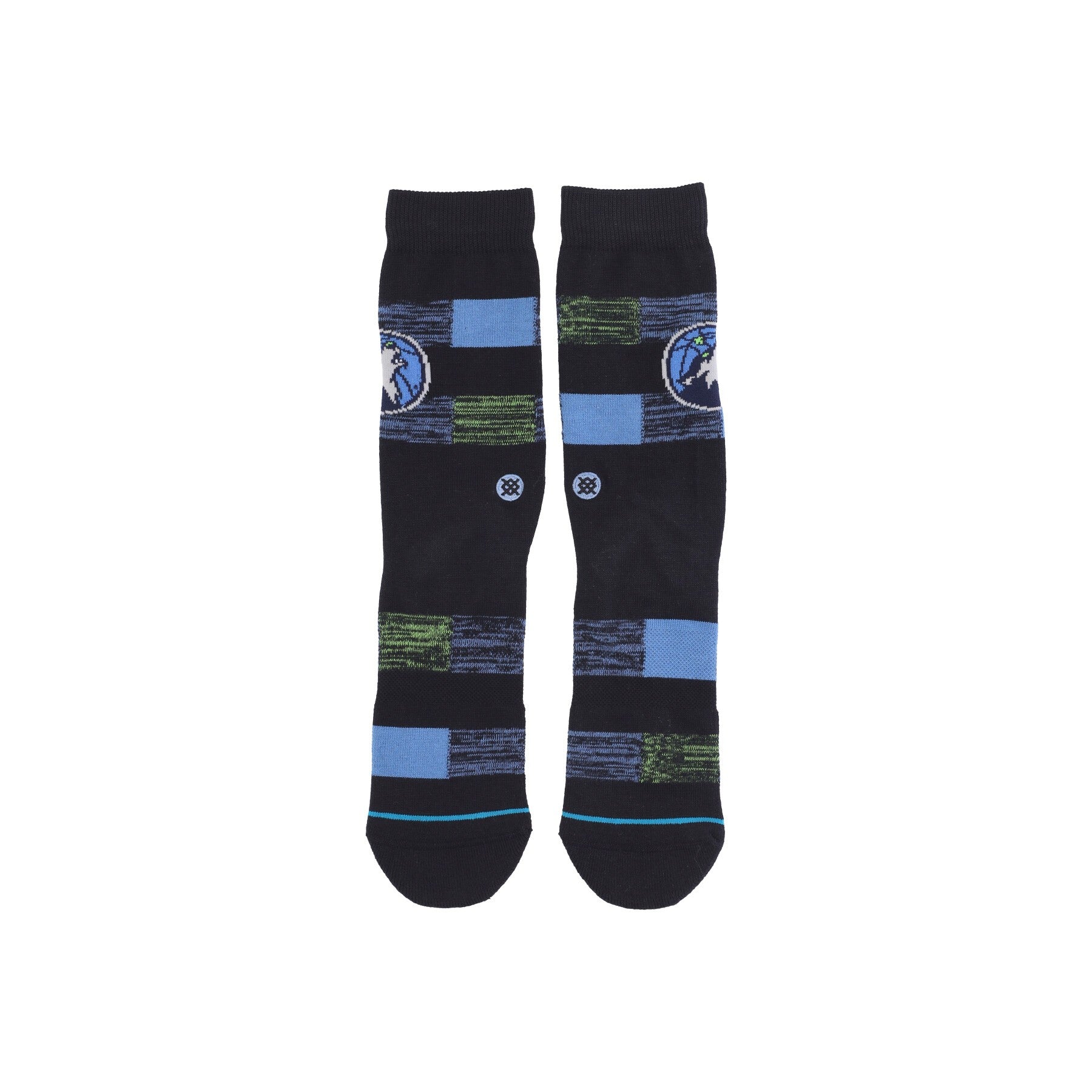 Stance, Calza Media Uomo Timberwolves Cryptic, Black