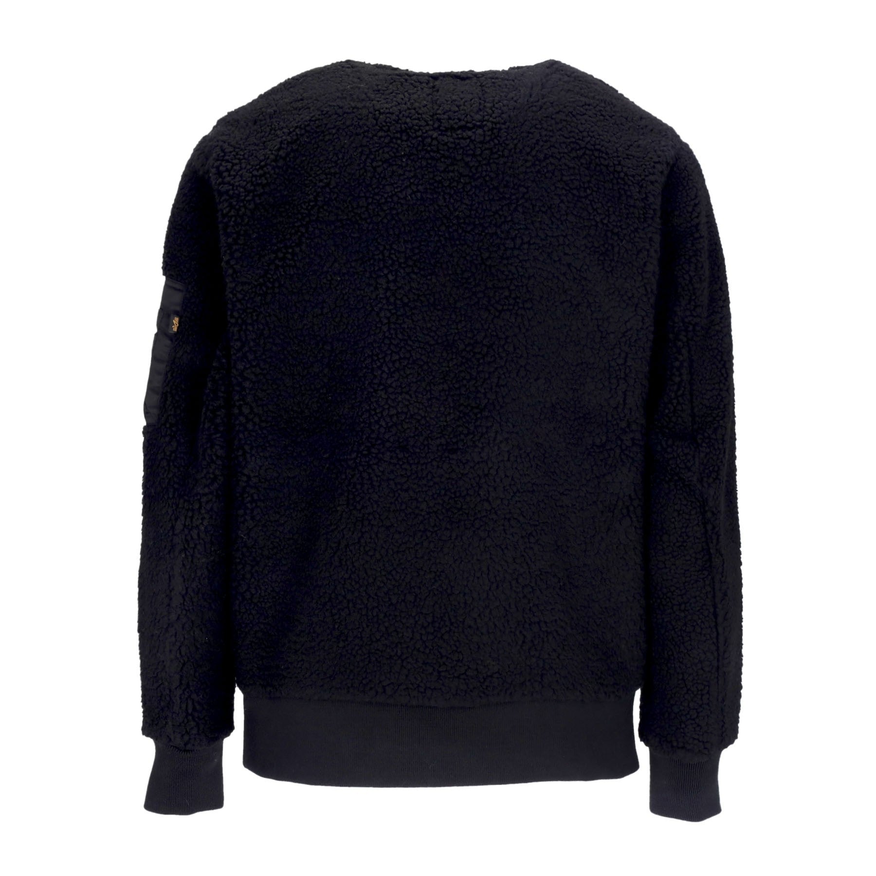 Alpha Industries, Felpa Girocollo Uomo Teddy Sweater, 