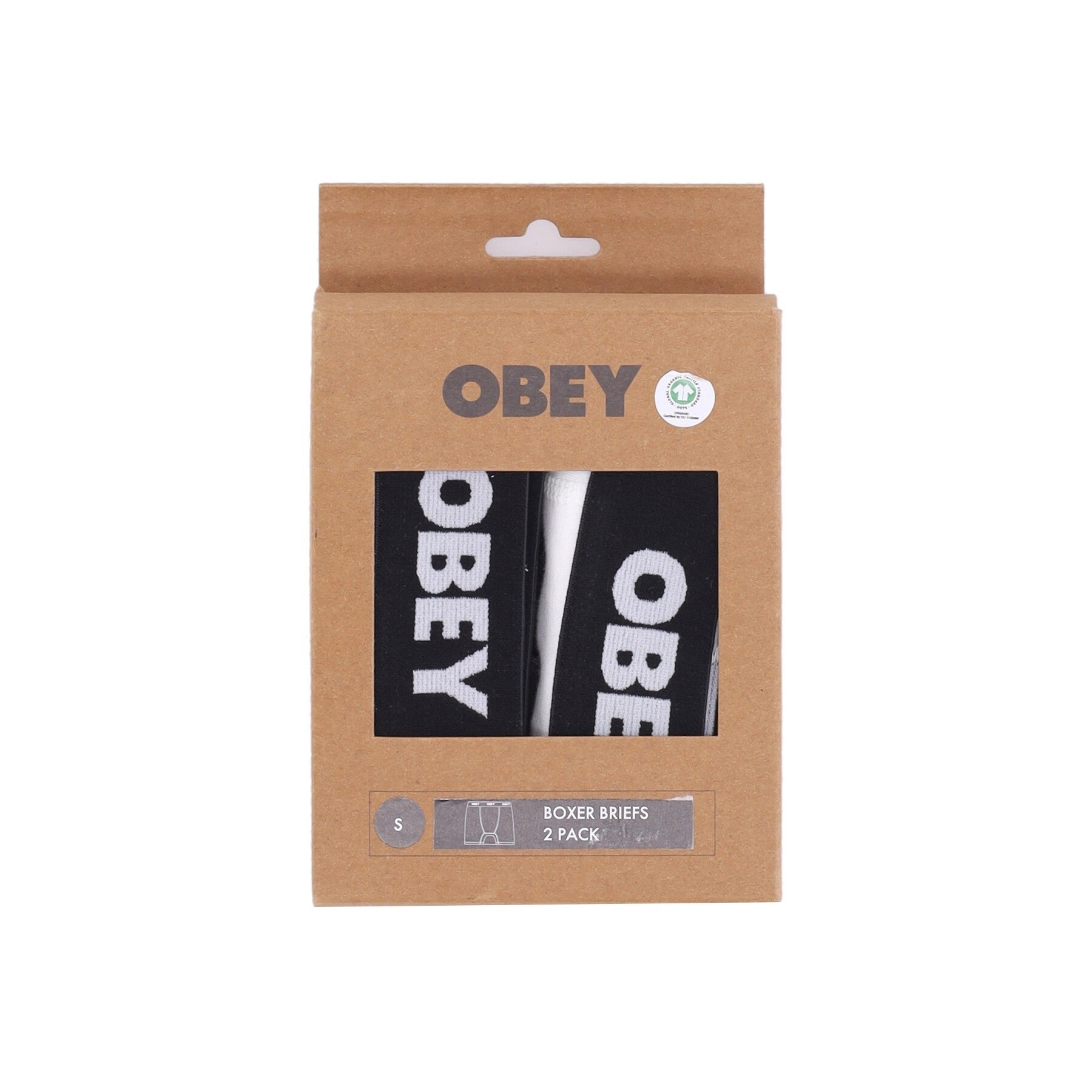 Obey, Boxer Uomo Established Work 2 Pack Boxers, 