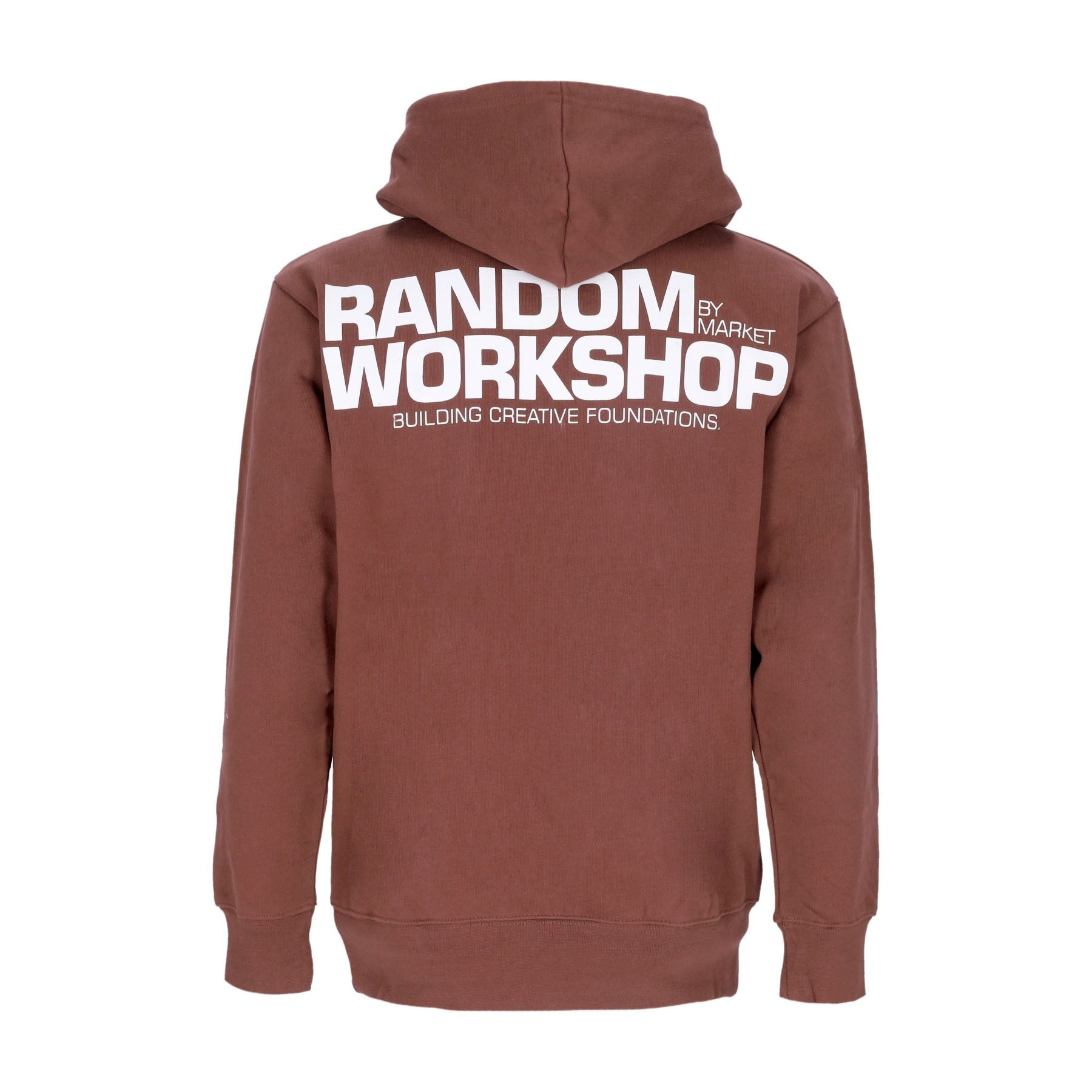 Market, Felpa Cappuccio Uomo Workshop Bear Hoodie, 