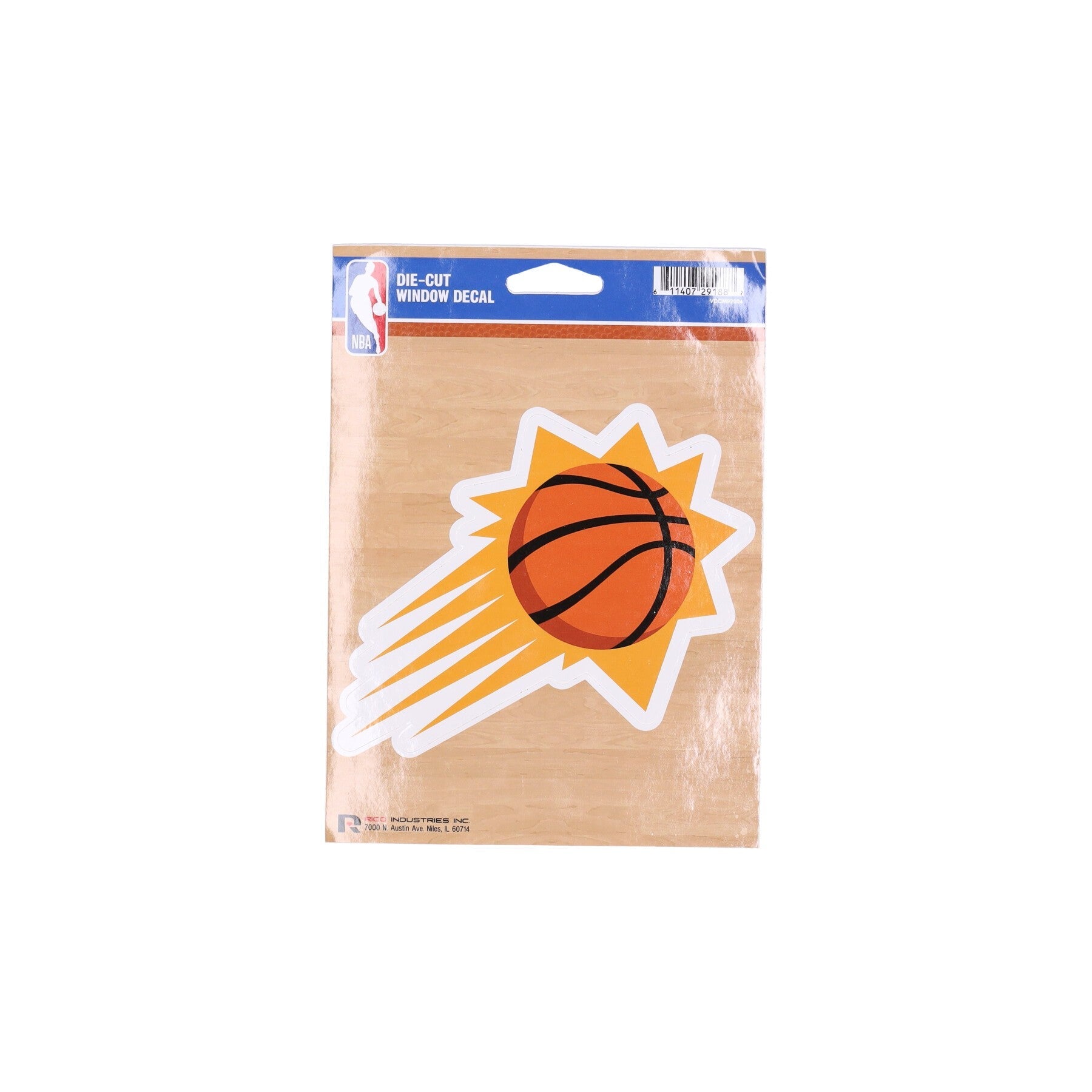 Rico Industries, Adesivo Uomo Nba Medium Die Cut Decal Phosun, Original Team Colors