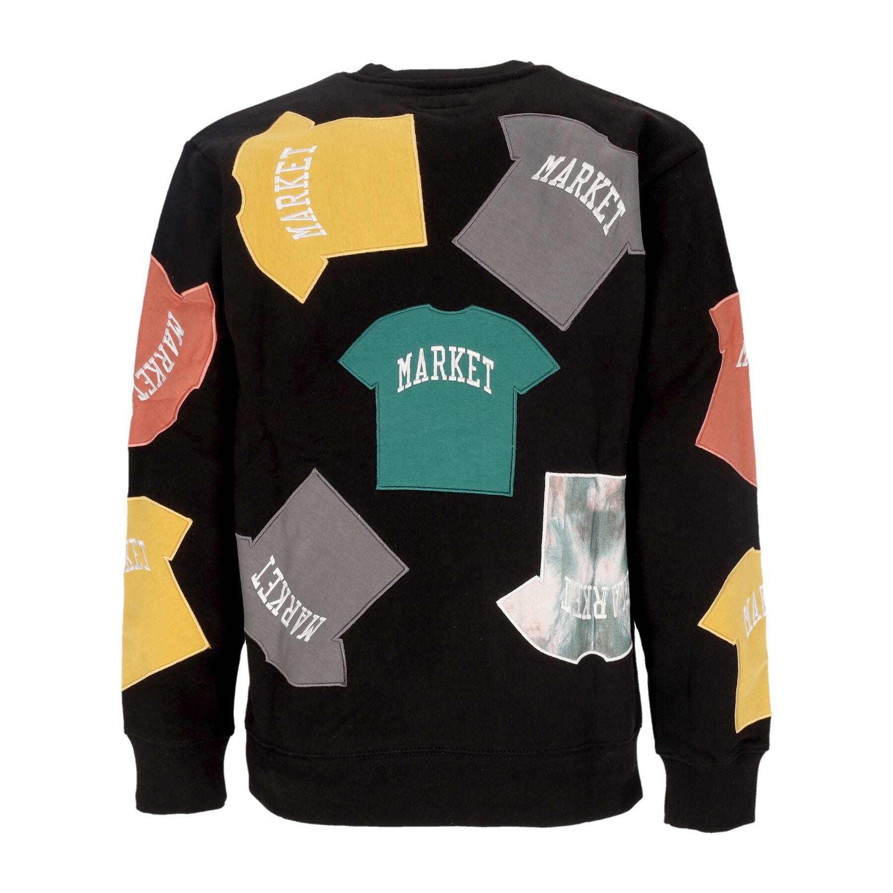 Market, Felpa Girocollo Uomo Patch Crewneck, 