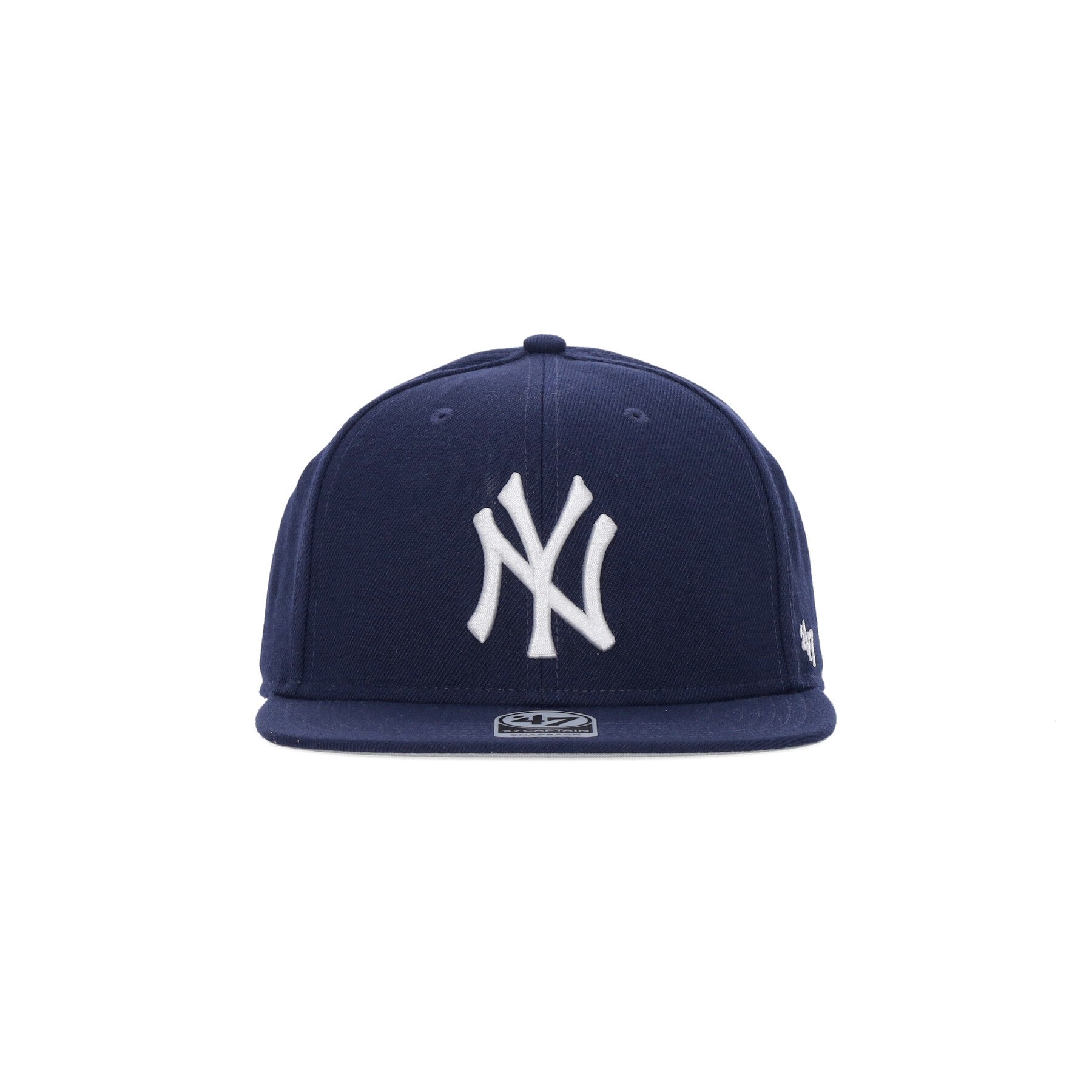 47 Brand, Cappellino Visiera Piatta Uomo Mlb Captain Neyyan, Light Navy/white