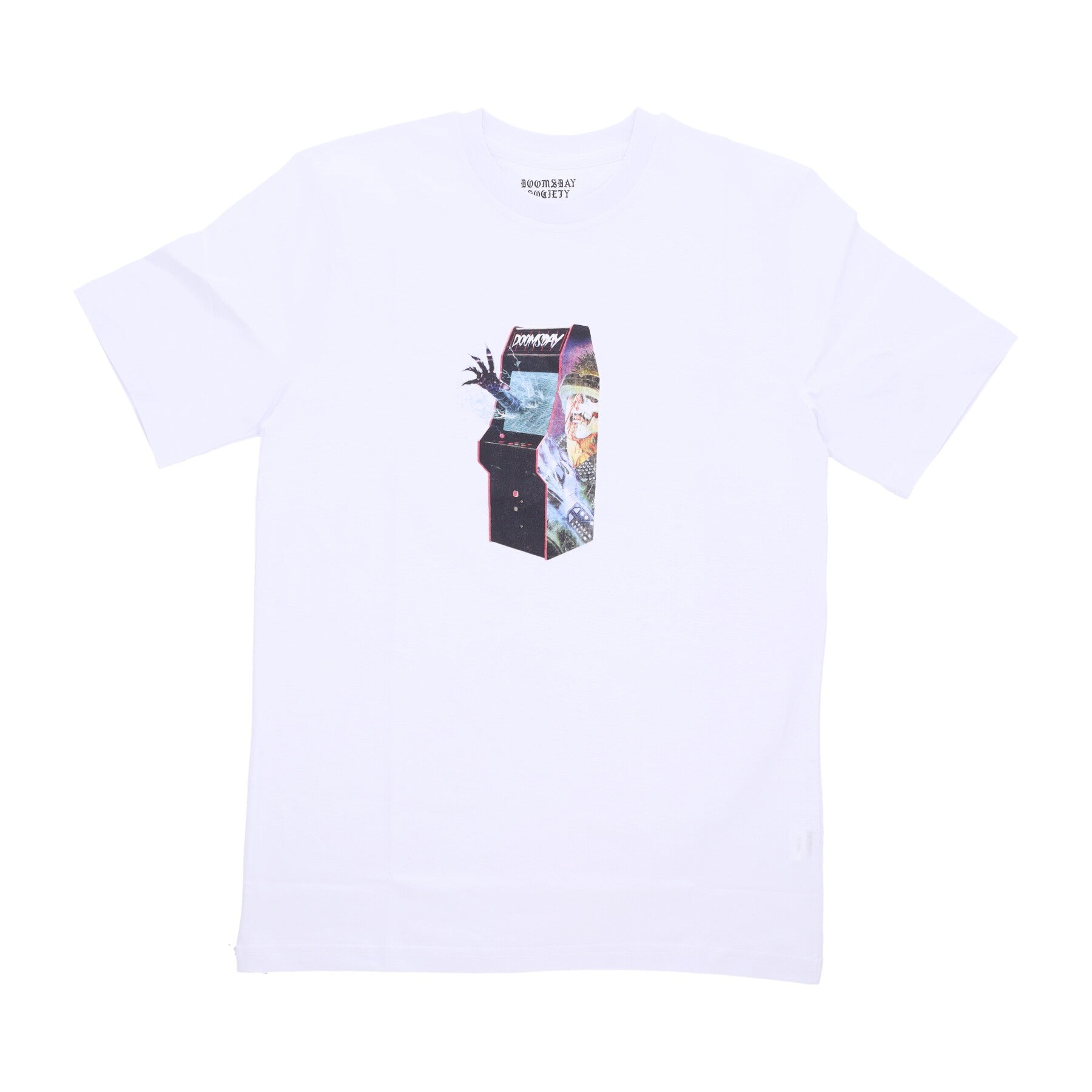 Doomsday, Maglietta Uomo Arcadeath Tee, White