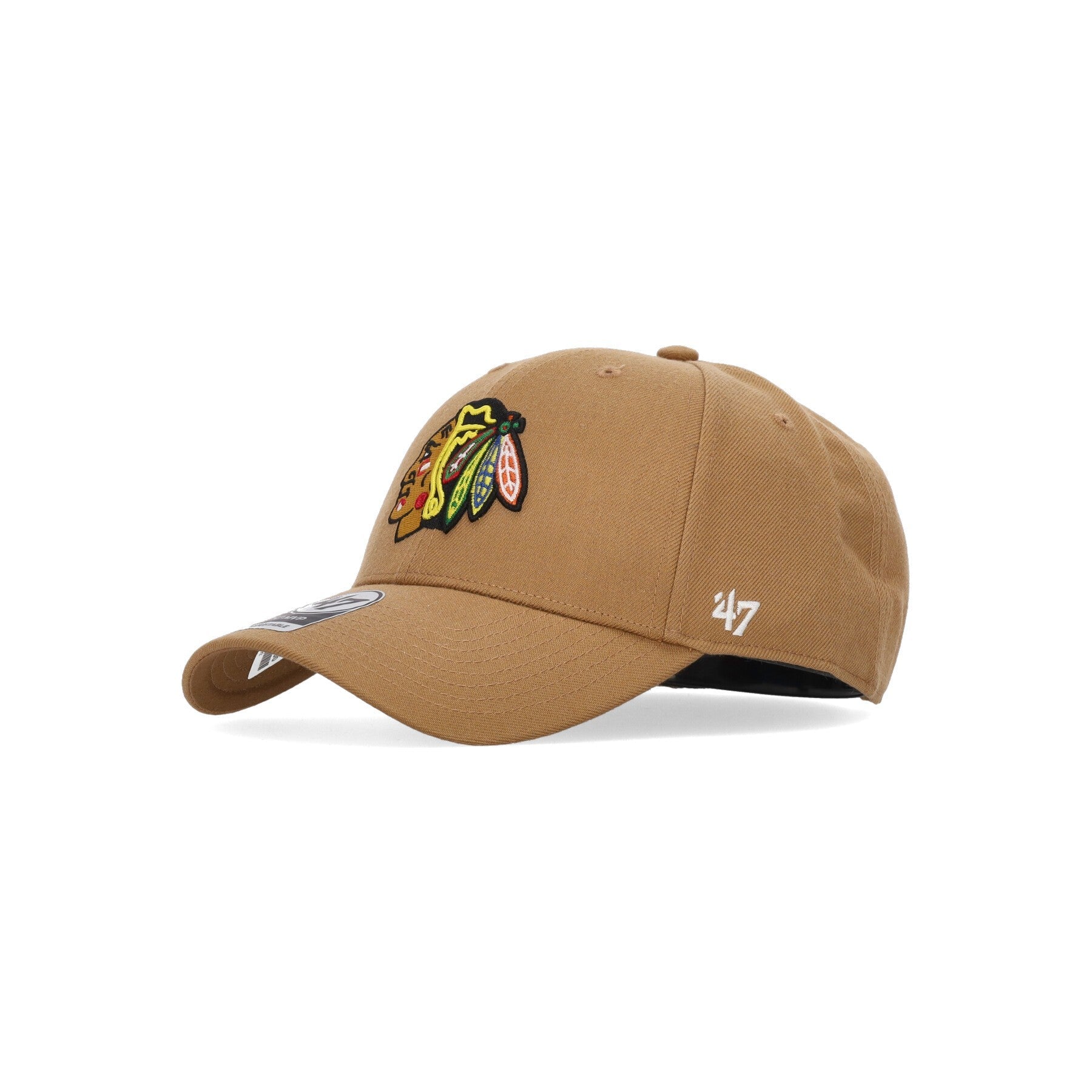 47 Brand, Cappellino Visiera Curva Uomo Nhl Mvp Snapback Chibla, Camel