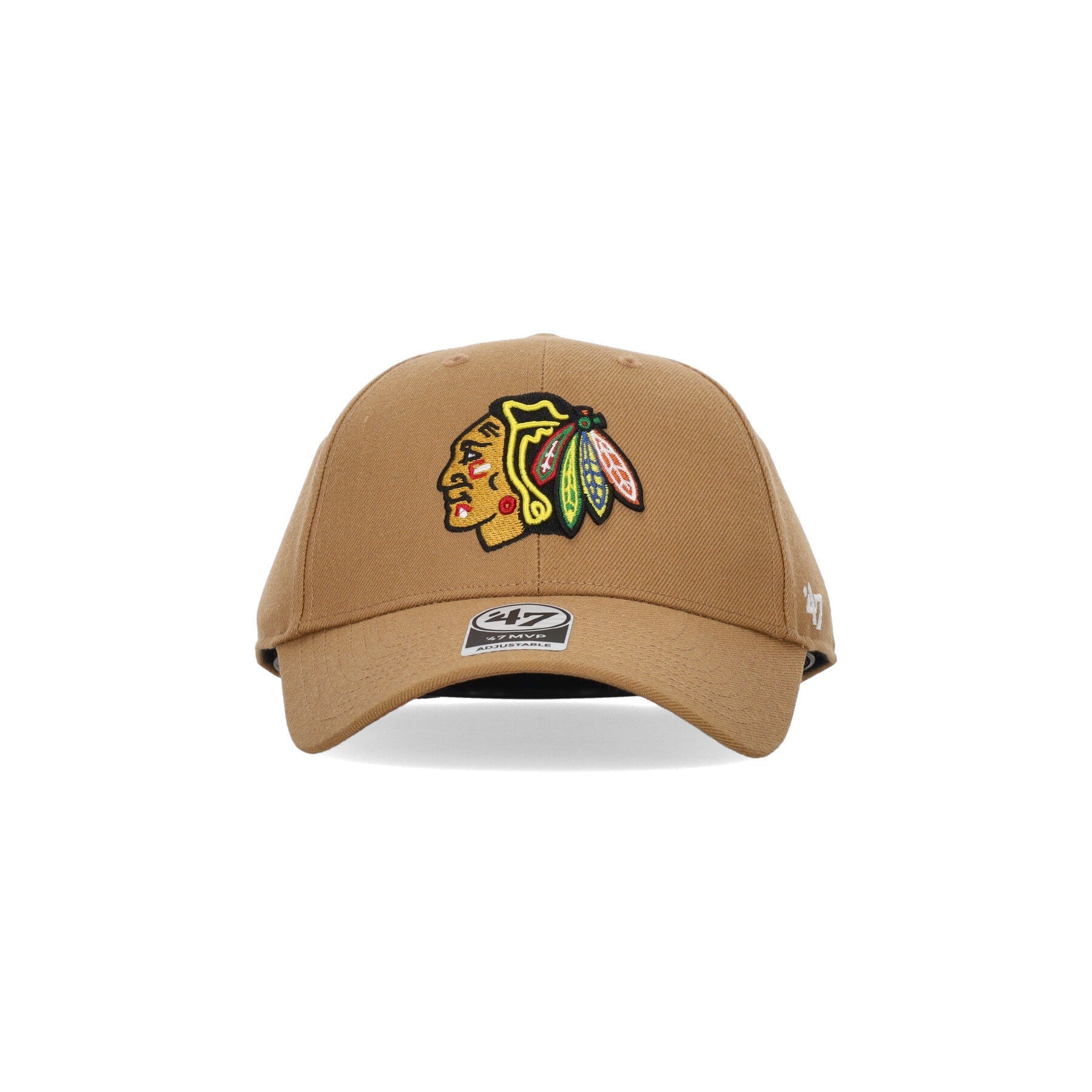 47 Brand, Cappellino Visiera Curva Uomo Nhl Mvp Snapback Chibla, Camel