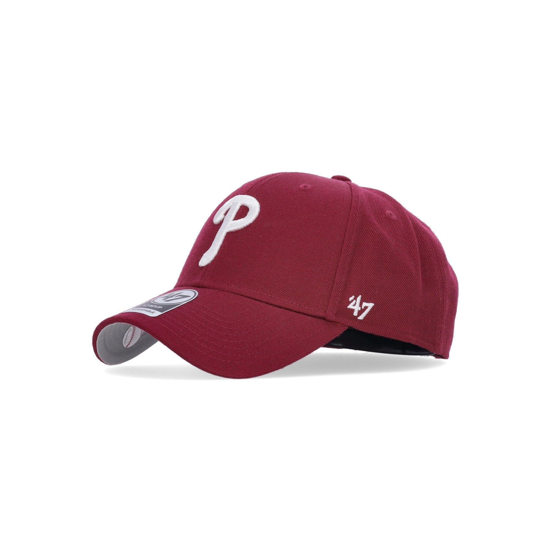 47 Brand, Cappellino Visiera Curva Uomo Mlb Mvp Phiphi, Cardinal