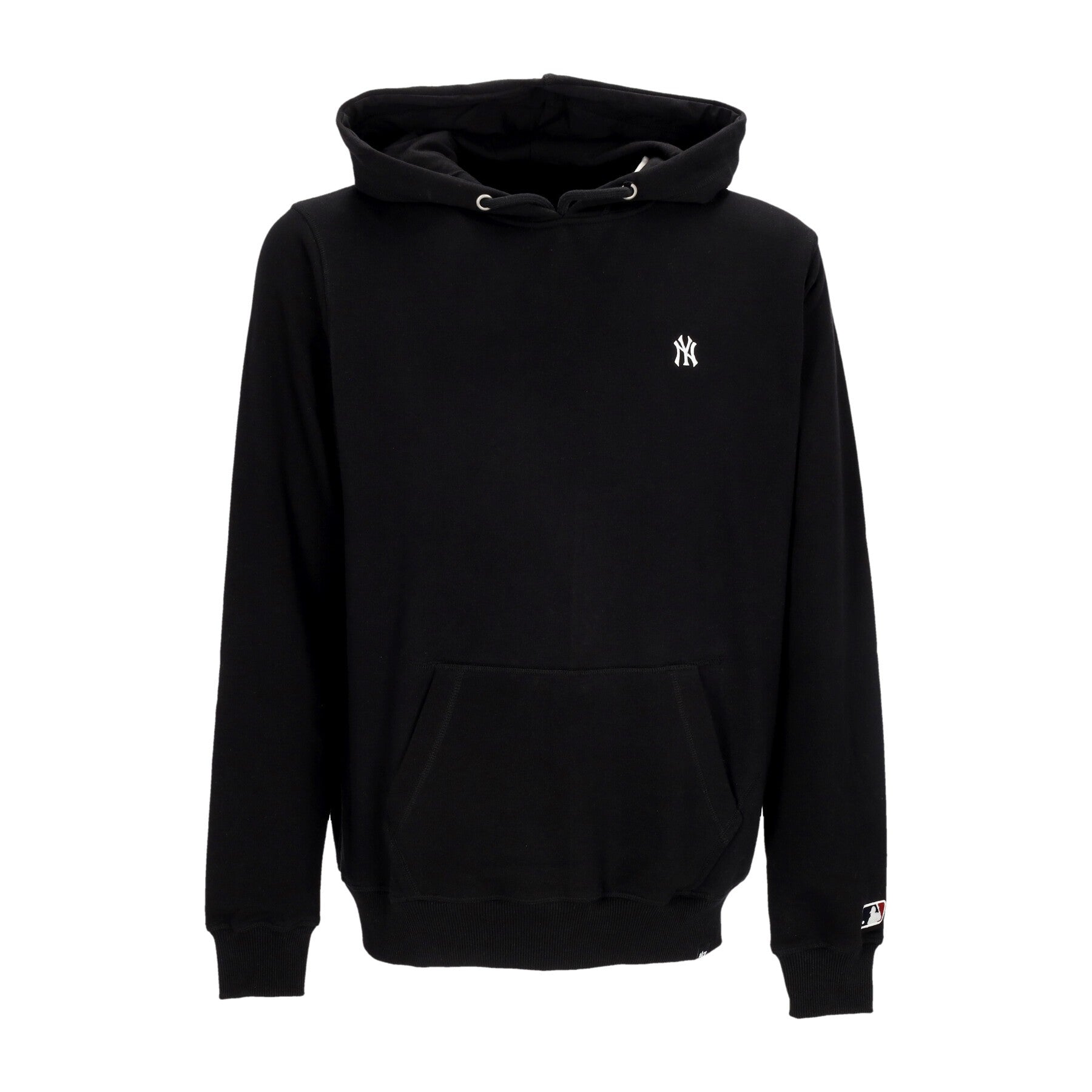 47 Brand, Felpa Leggera Cappuccio Uomo Mlb Emb Helix Base Runner Hoodie Neyyan, 