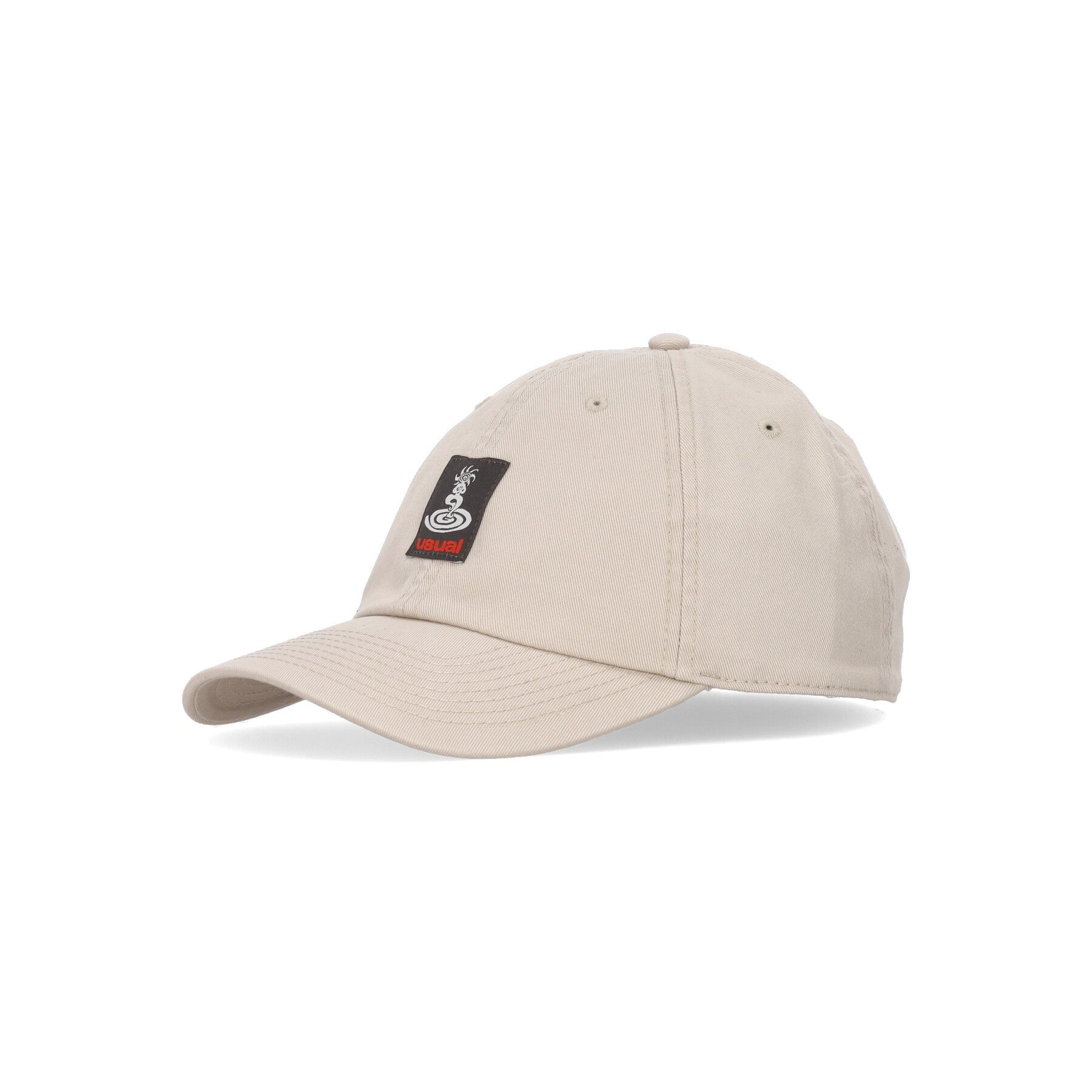 Usual, Cappellino Visiera Curva Uomo Inner Peace Cap, Sand