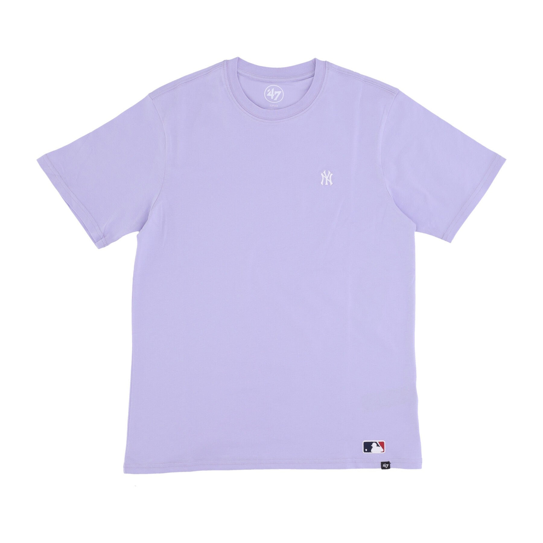 47 Brand, Maglietta Uomo Mlb Lc Echo Base Runner Tee Neyyan, Light Iris