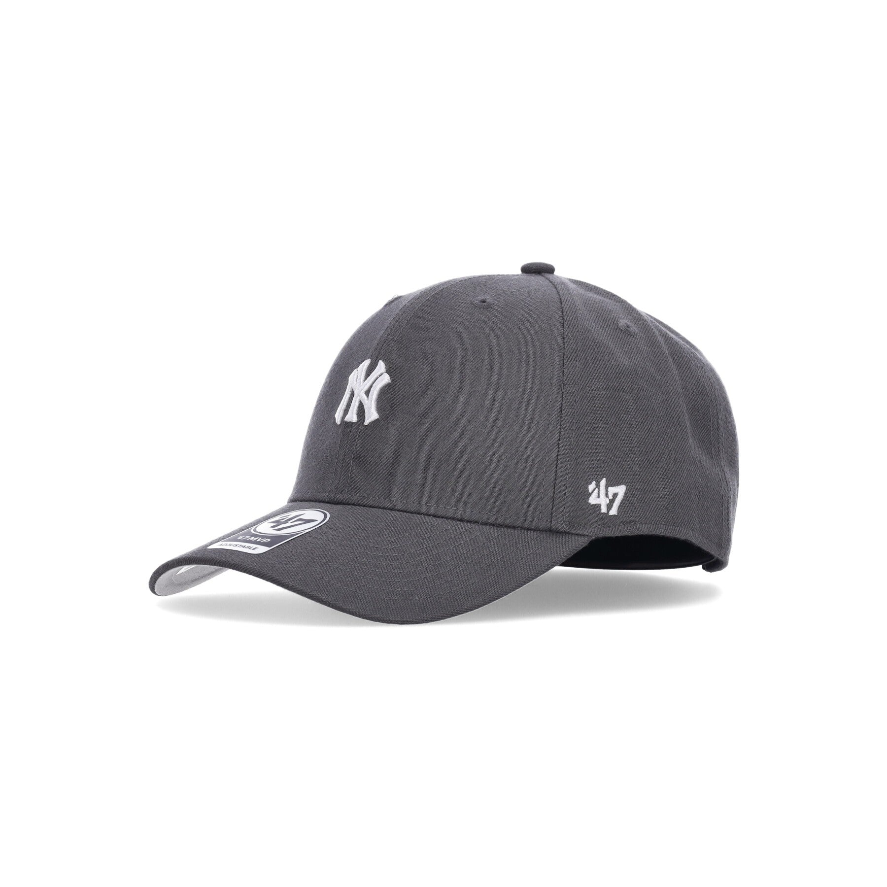 47 Brand, Cappellino Visiera Curva Uomo Mlb Base Runner Mvp Neyyan, Charcoal