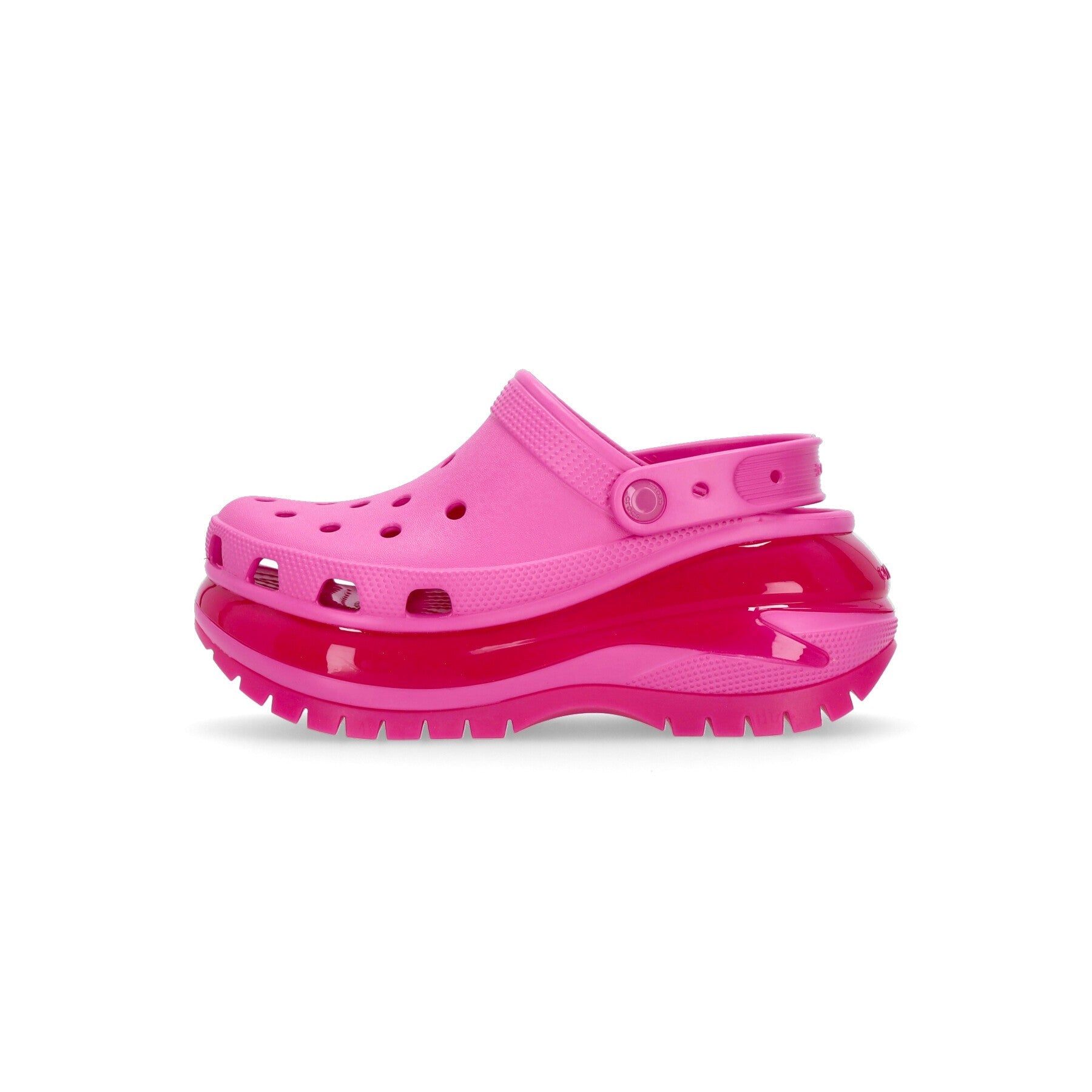 Crocs, Mule Donna Classic Mega Crush Clog W, Juice