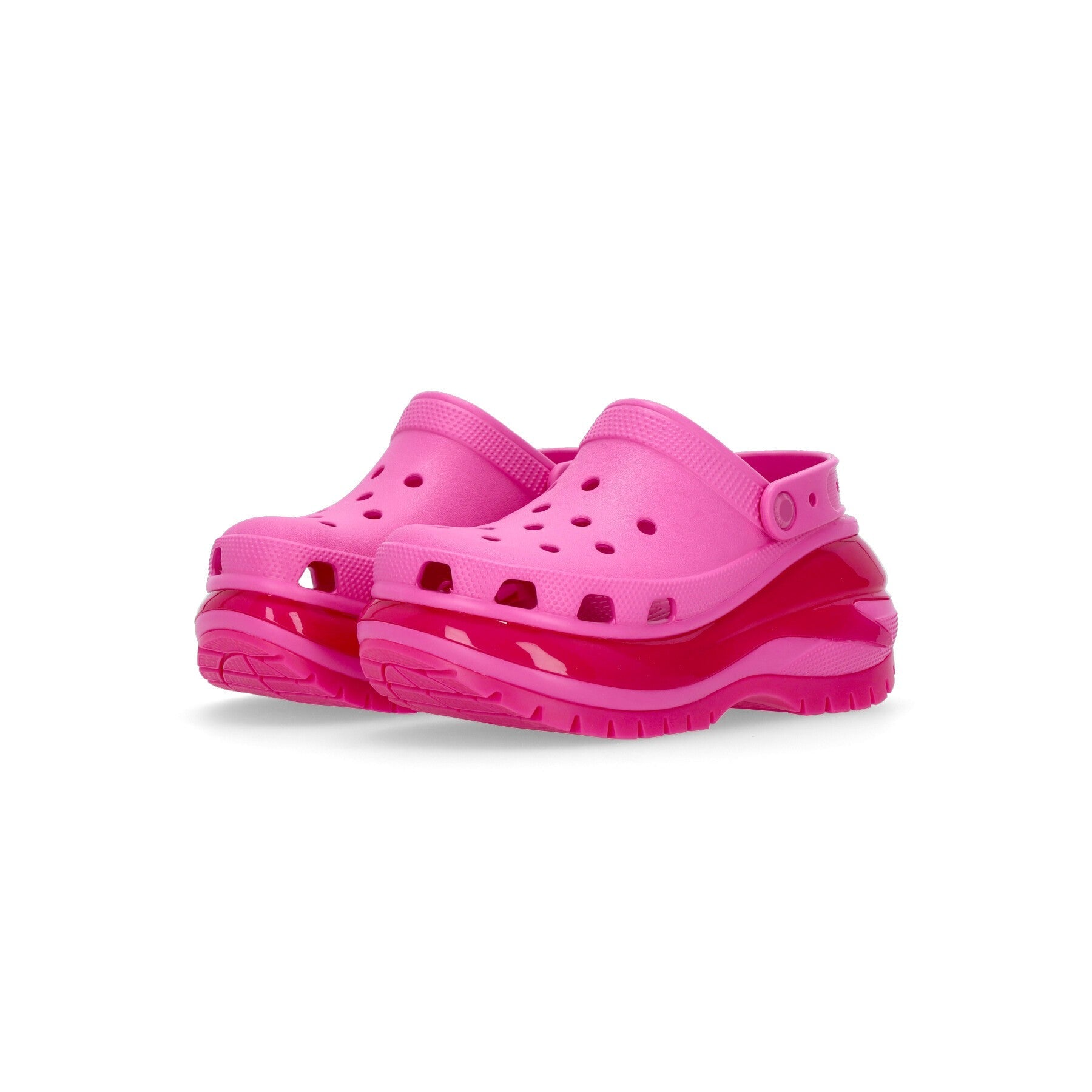 Crocs, Mule Donna Classic Mega Crush Clog W, Juice