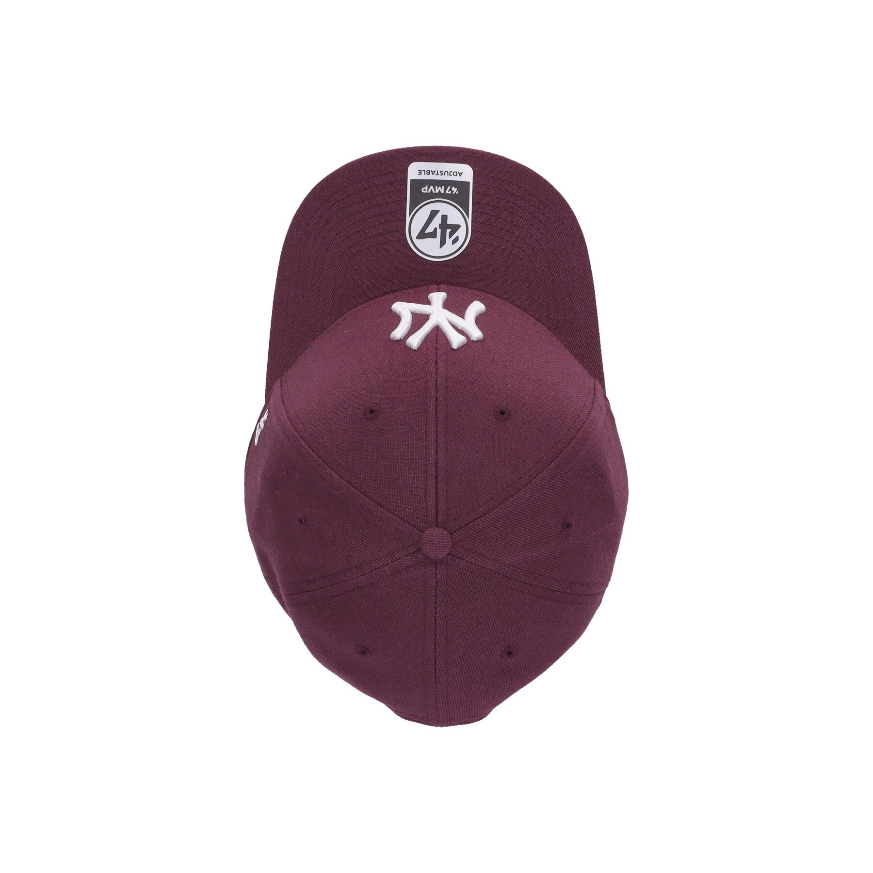 47 Brand, Cappellino Visiera Curva Uomo Mlb Mvp Neyyan, Plum