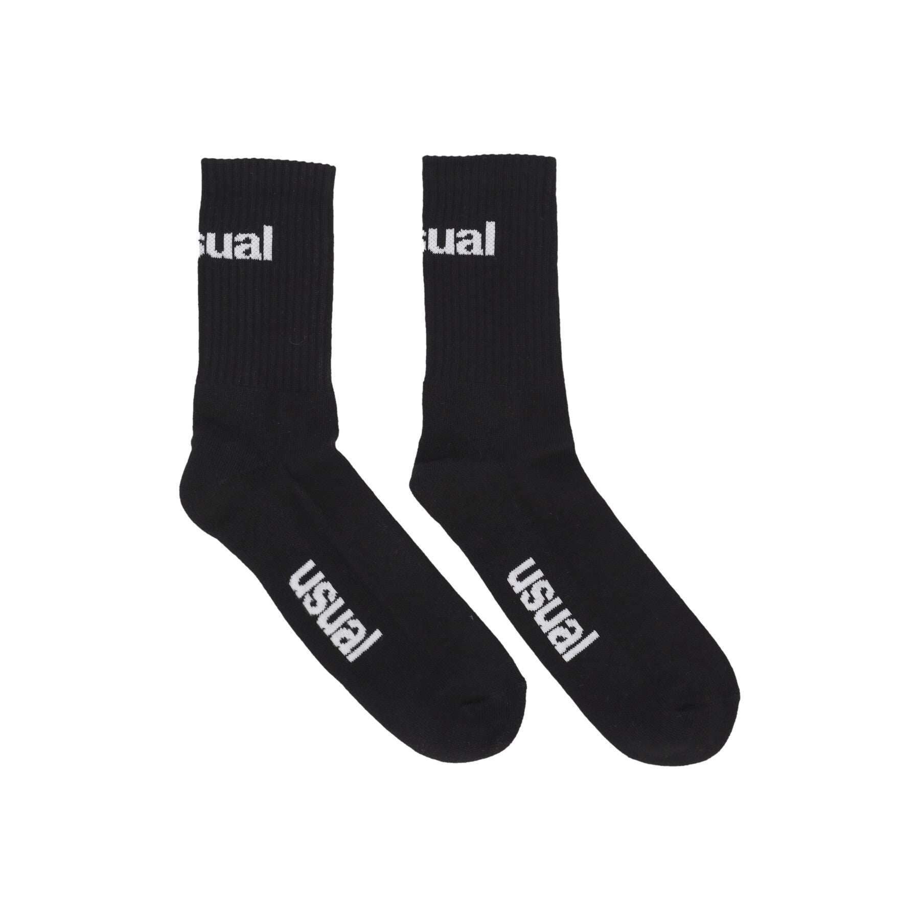 Calza Media Uomo Logo Socks Black