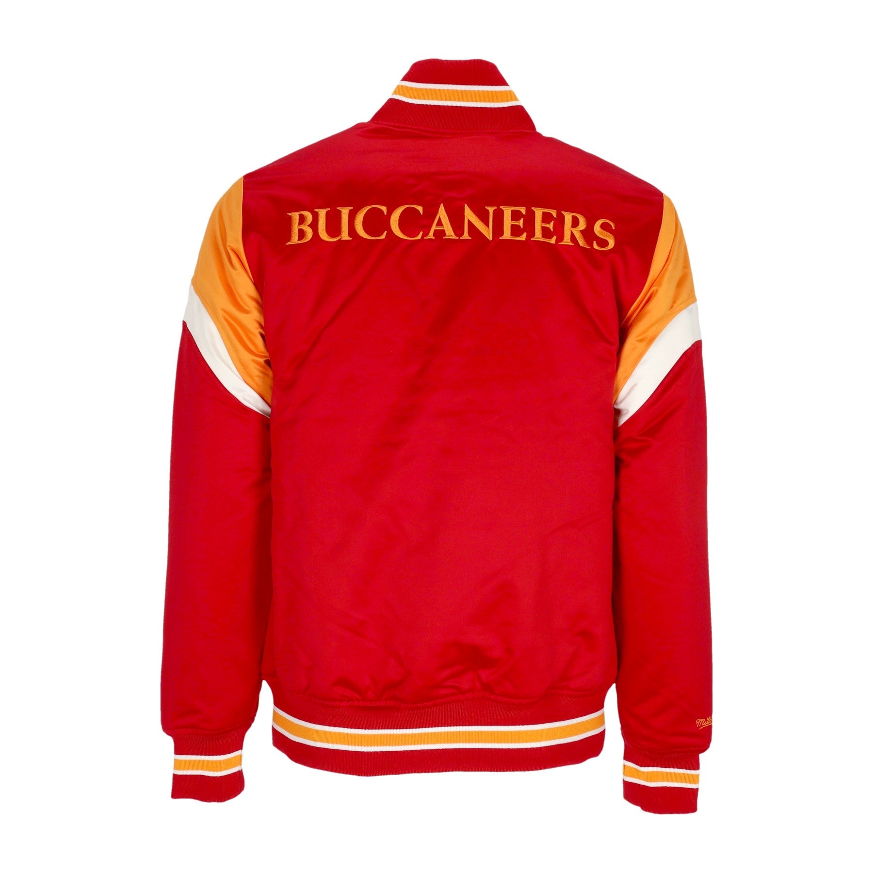 Mitchell & Ness, Giubbotto Bomber Uomo Nfl Heavyweight Satin Jacket Tambuc, 