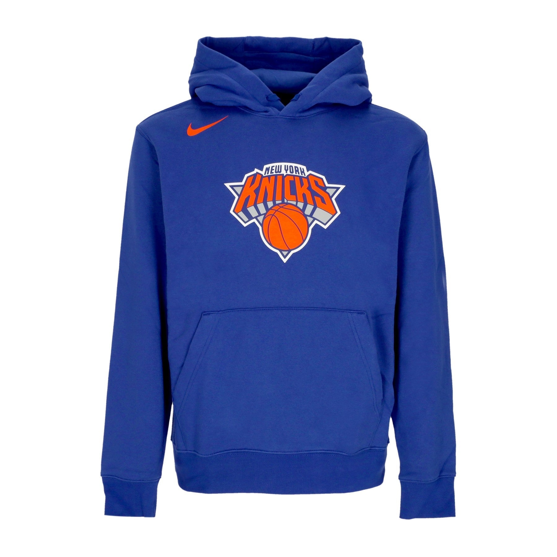 Nike Nba, Felpa Cappuccio Uomo Nba Club Hoodie Neykni, Rush Blue